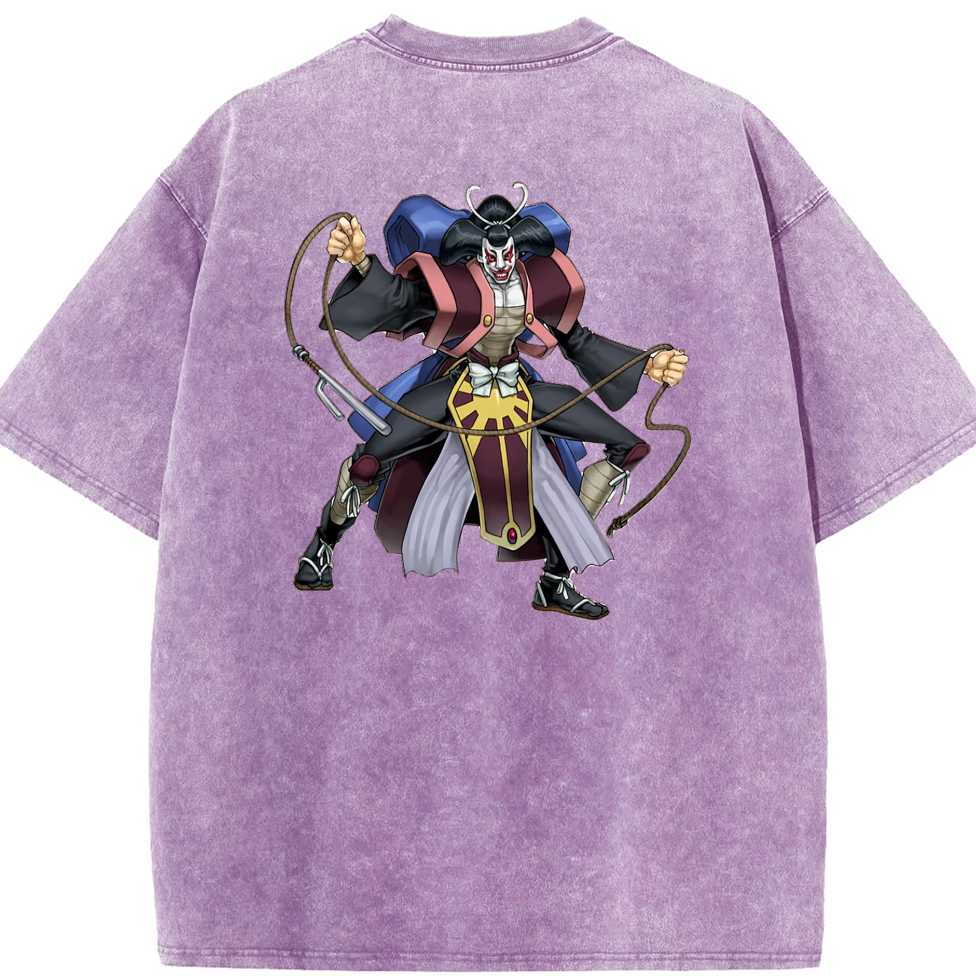 （画像用） 遊☆戯☆王 Yu-Gi-Oh! 綿100% ヴィンテージ風 半袖Tシャツ（背面プリント）