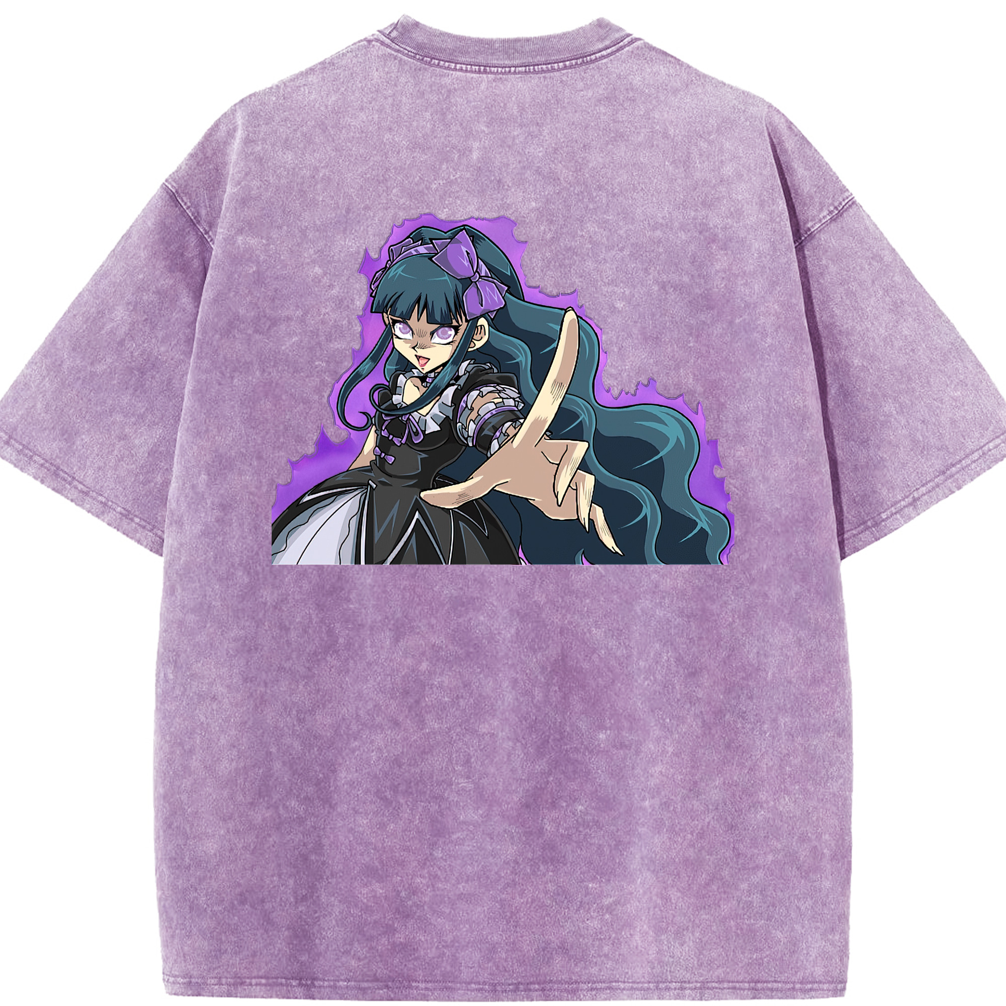 （画像用） 遊☆戯☆王 Yu-Gi-Oh! 綿100% ヴィンテージ風 半袖Tシャツ（背面プリント）