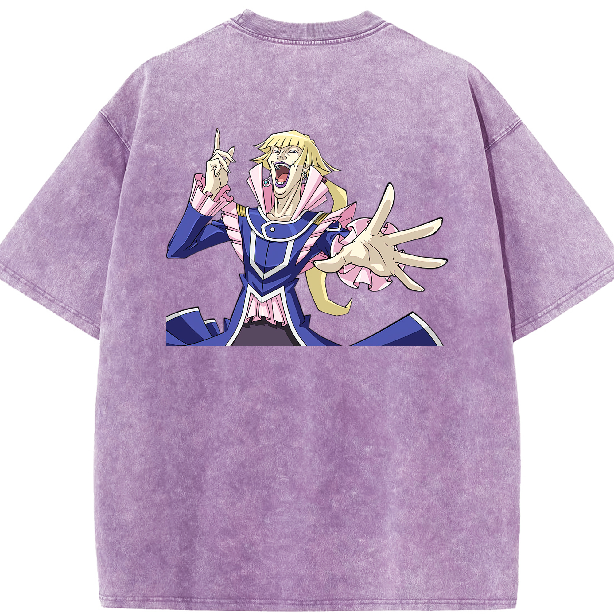 （画像用） 遊☆戯☆王 Yu-Gi-Oh! 綿100% ヴィンテージ風 半袖Tシャツ（背面プリント）