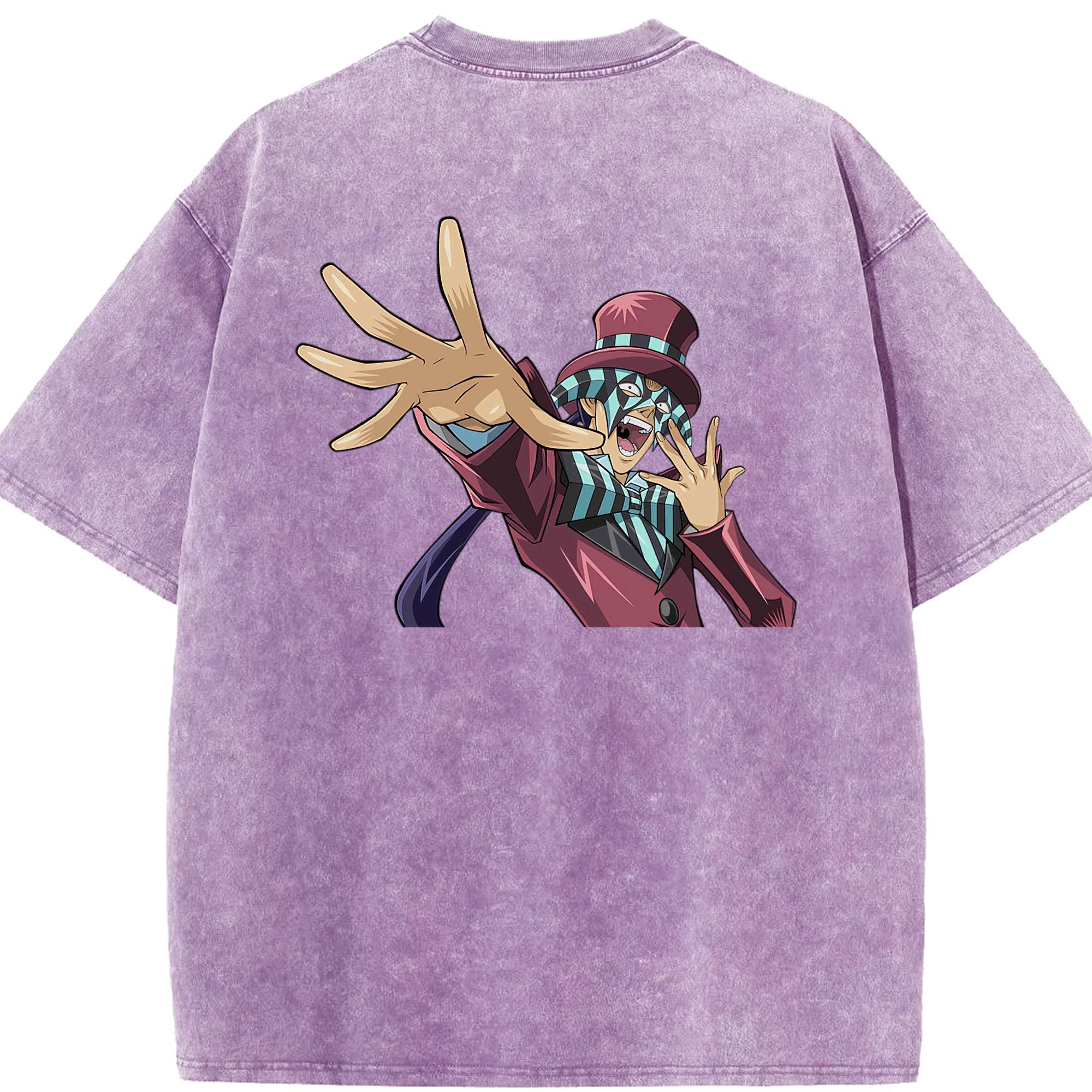 （画像用） 遊☆戯☆王 Yu-Gi-Oh! 綿100% ヴィンテージ風 半袖Tシャツ（背面プリント）