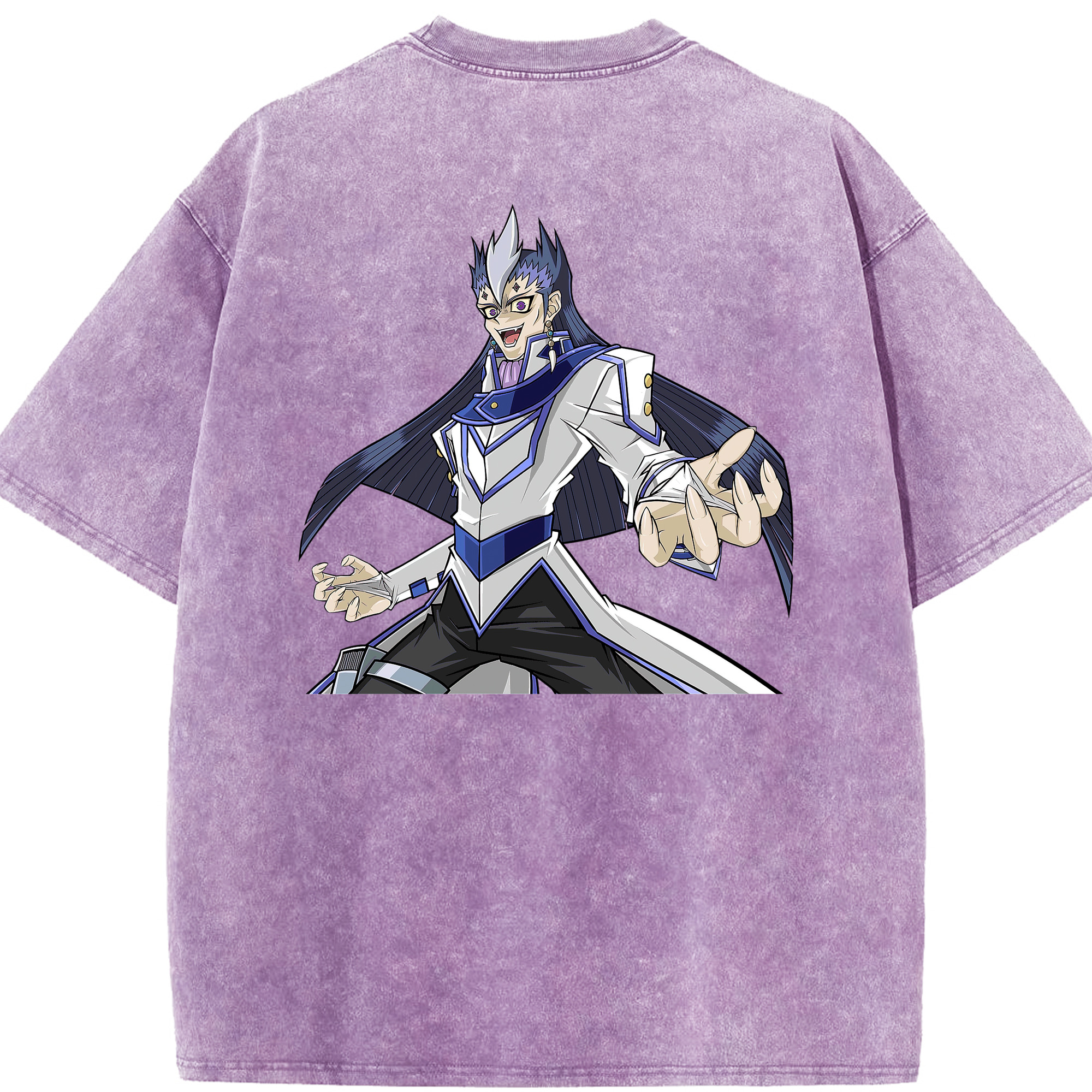 （画像用） 遊☆戯☆王 Yu-Gi-Oh! 綿100% ヴィンテージ風 半袖Tシャツ（背面プリント）