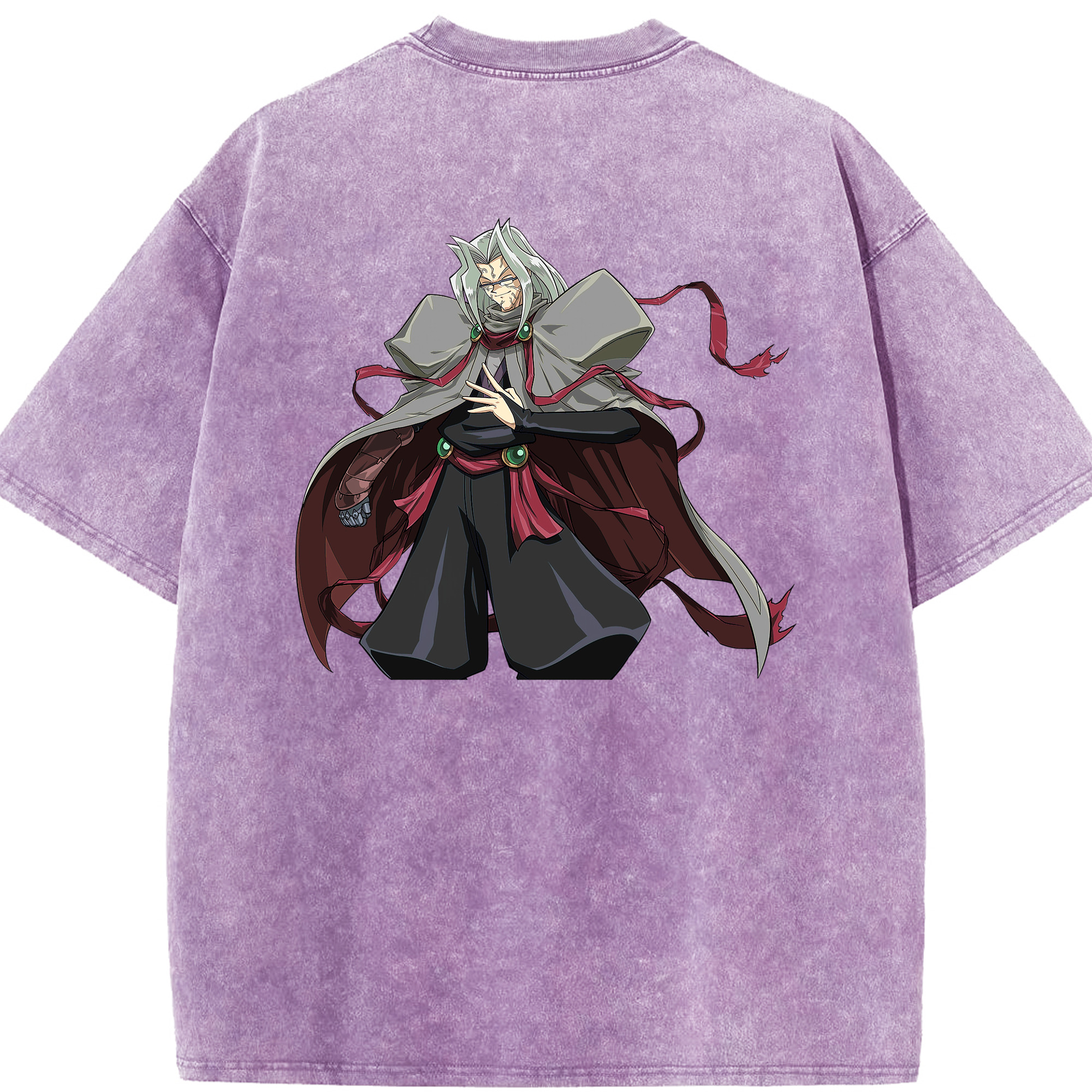 （画像用） 遊☆戯☆王 Yu-Gi-Oh! 綿100% ヴィンテージ風 半袖Tシャツ（背面プリント）