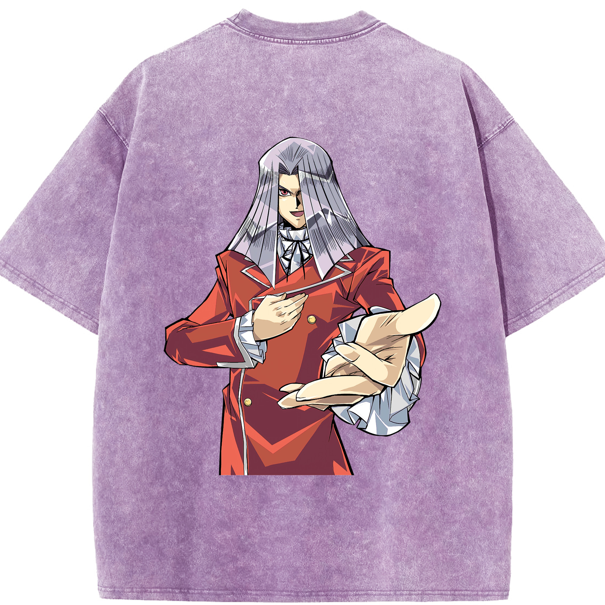 （画像用） 遊☆戯☆王 Yu-Gi-Oh! 綿100% ヴィンテージ風 半袖Tシャツ（背面プリント）