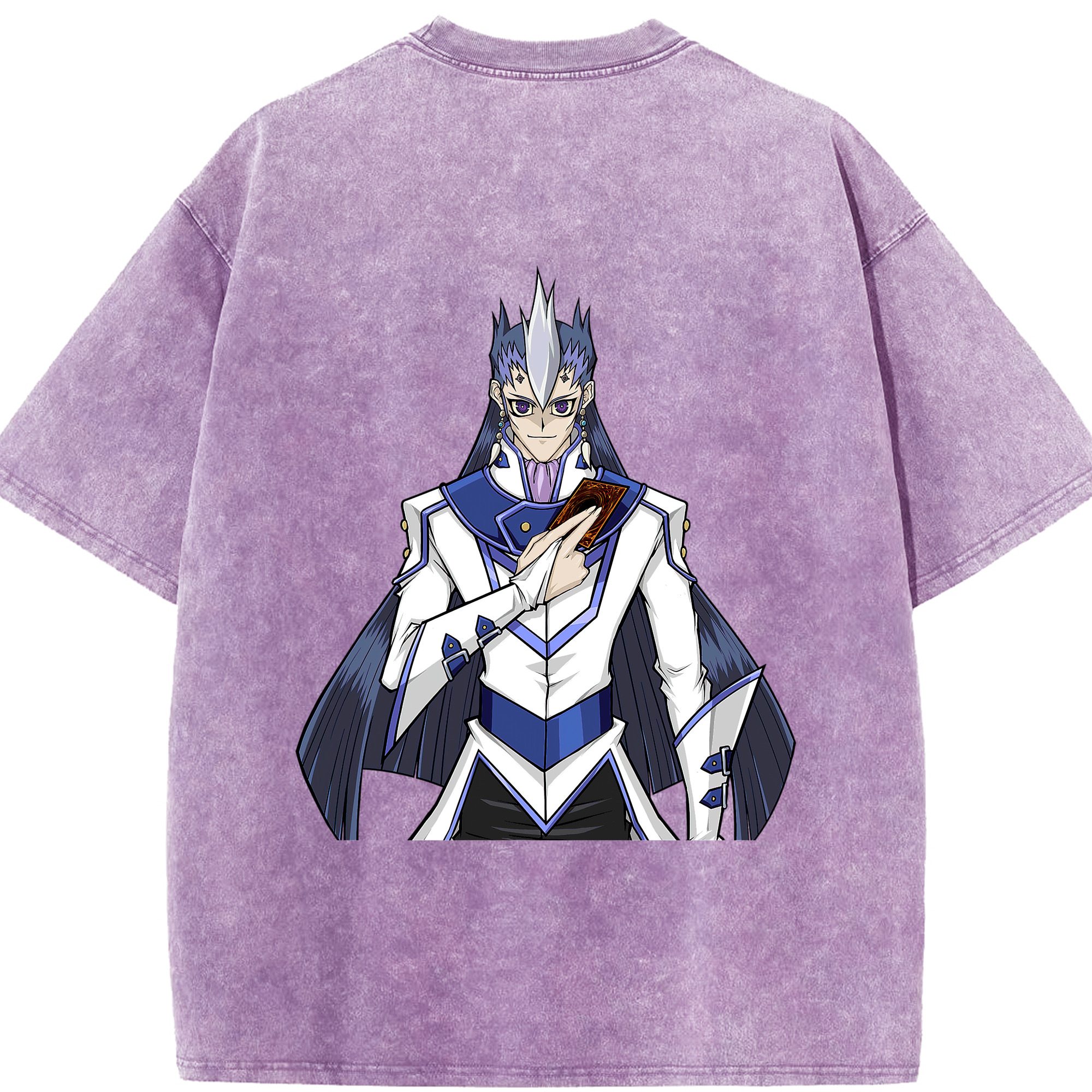 （画像用） 遊☆戯☆王 Yu-Gi-Oh! 綿100% ヴィンテージ風 半袖Tシャツ（背面プリント）