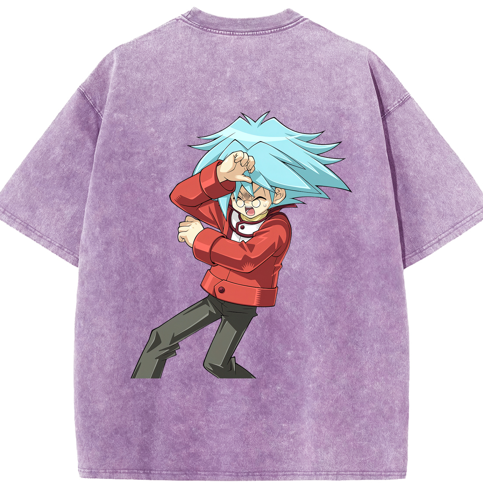 （画像用） 遊☆戯☆王 Yu-Gi-Oh! 綿100% ヴィンテージ風 半袖Tシャツ（背面プリント）