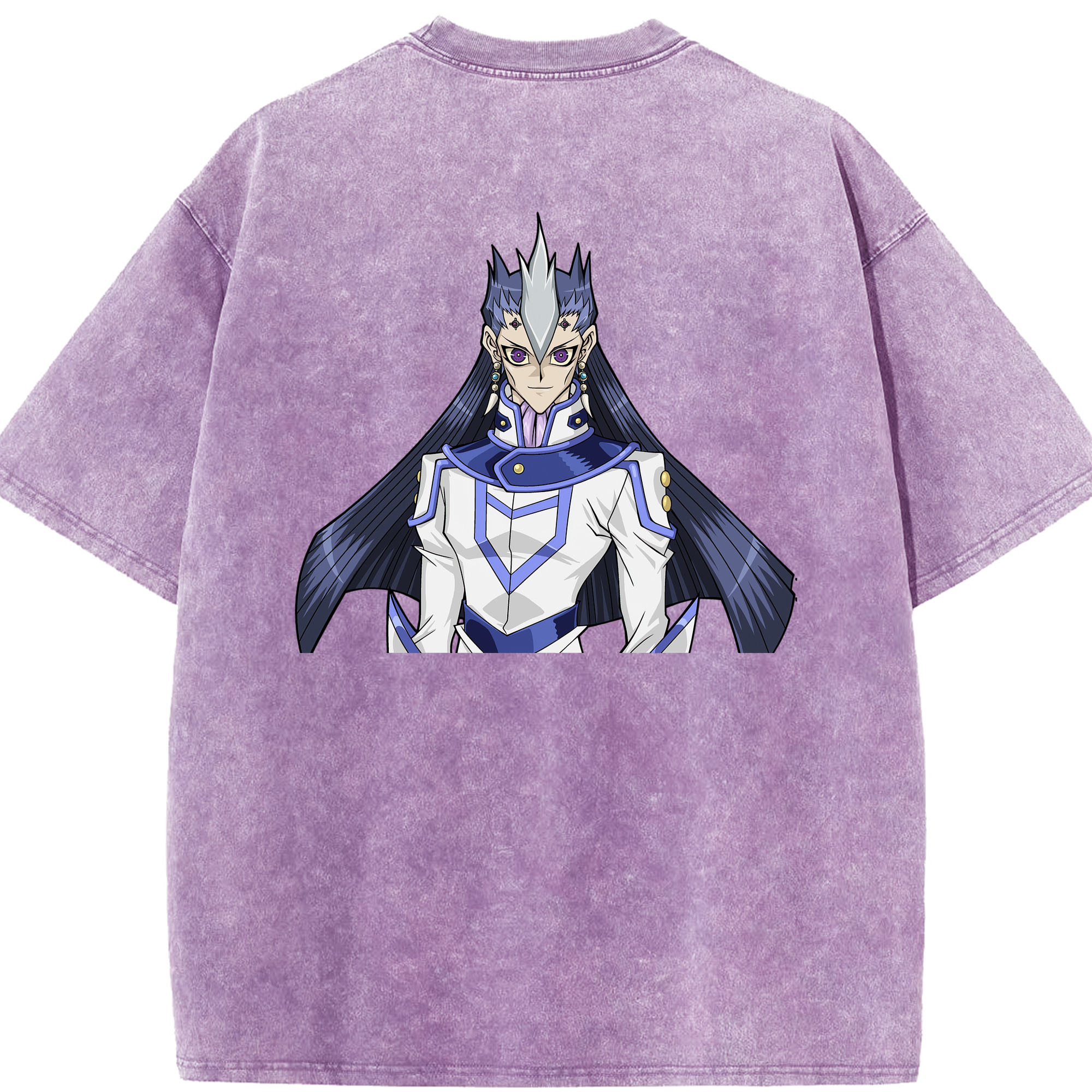 （画像用） 遊☆戯☆王 Yu-Gi-Oh! 綿100% ヴィンテージ風 半袖Tシャツ（背面プリント）