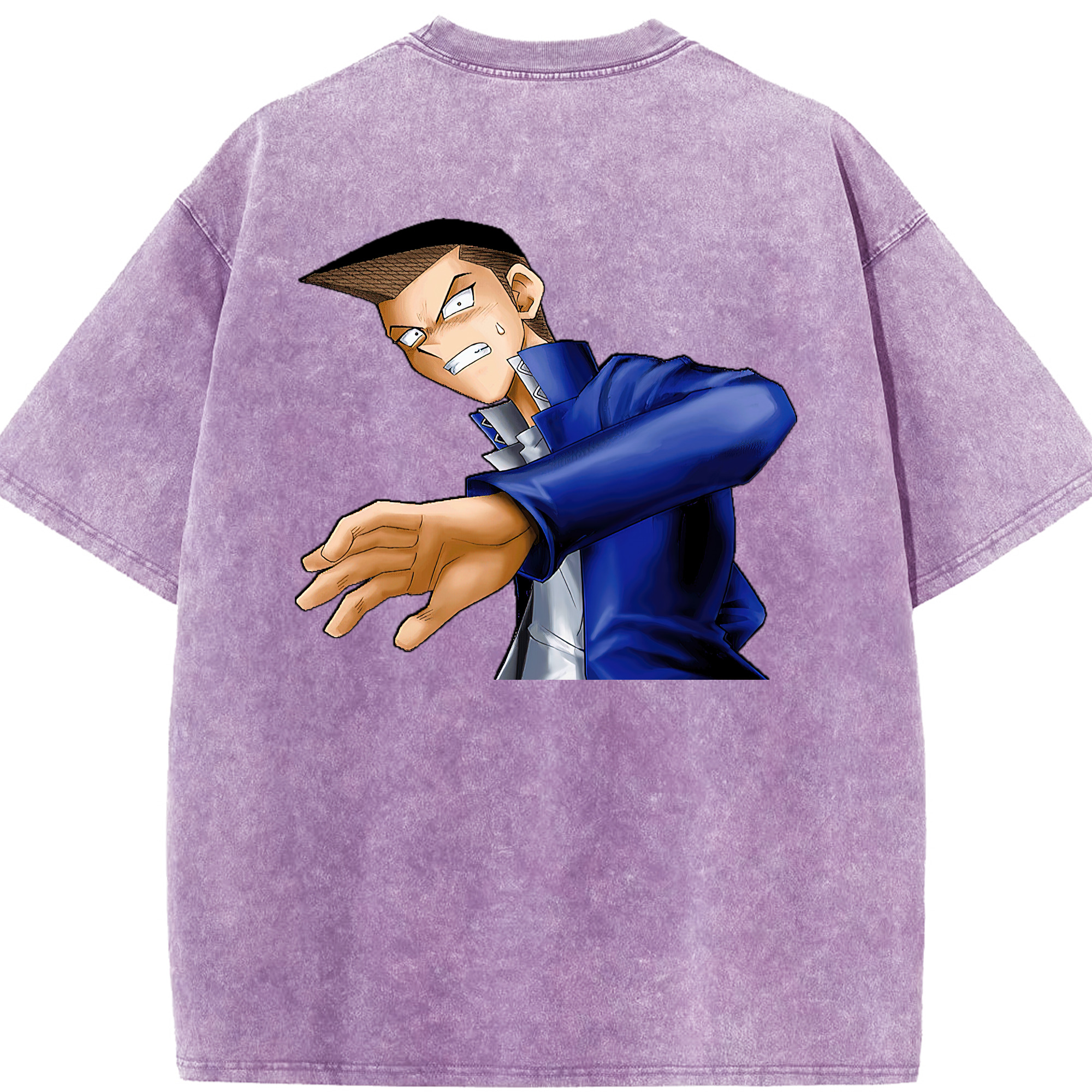 （画像用） 遊☆戯☆王 Yu-Gi-Oh! 綿100% ヴィンテージ風 半袖Tシャツ（背面プリント）