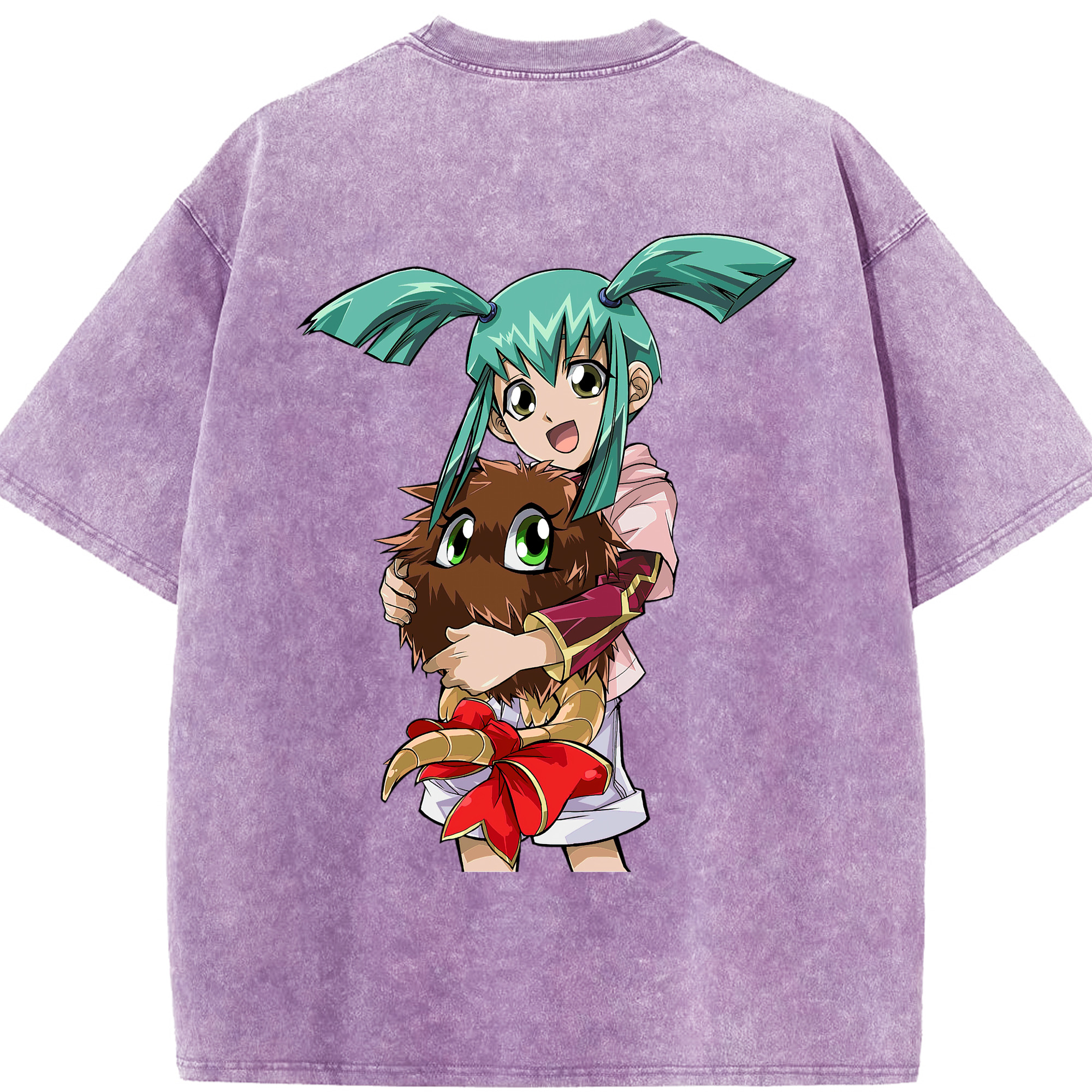 （画像用） 遊☆戯☆王 Yu-Gi-Oh! 綿100% ヴィンテージ風 半袖Tシャツ（背面プリント）