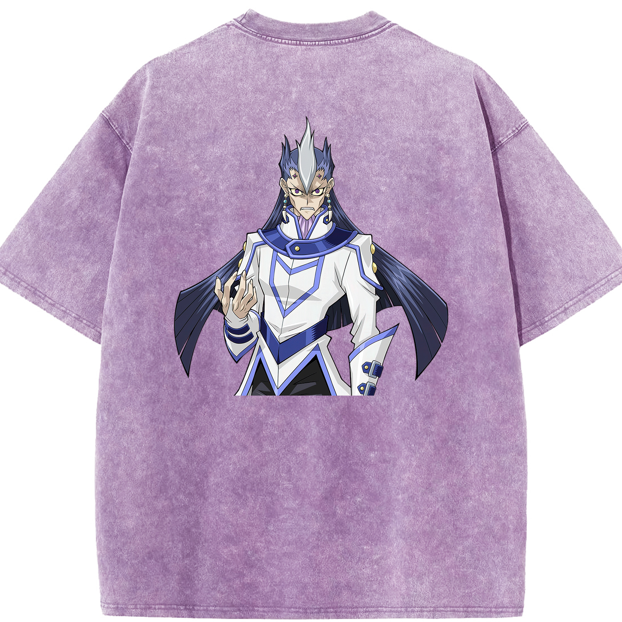 （画像用） 遊☆戯☆王 Yu-Gi-Oh! 綿100% ヴィンテージ風 半袖Tシャツ（背面プリント）