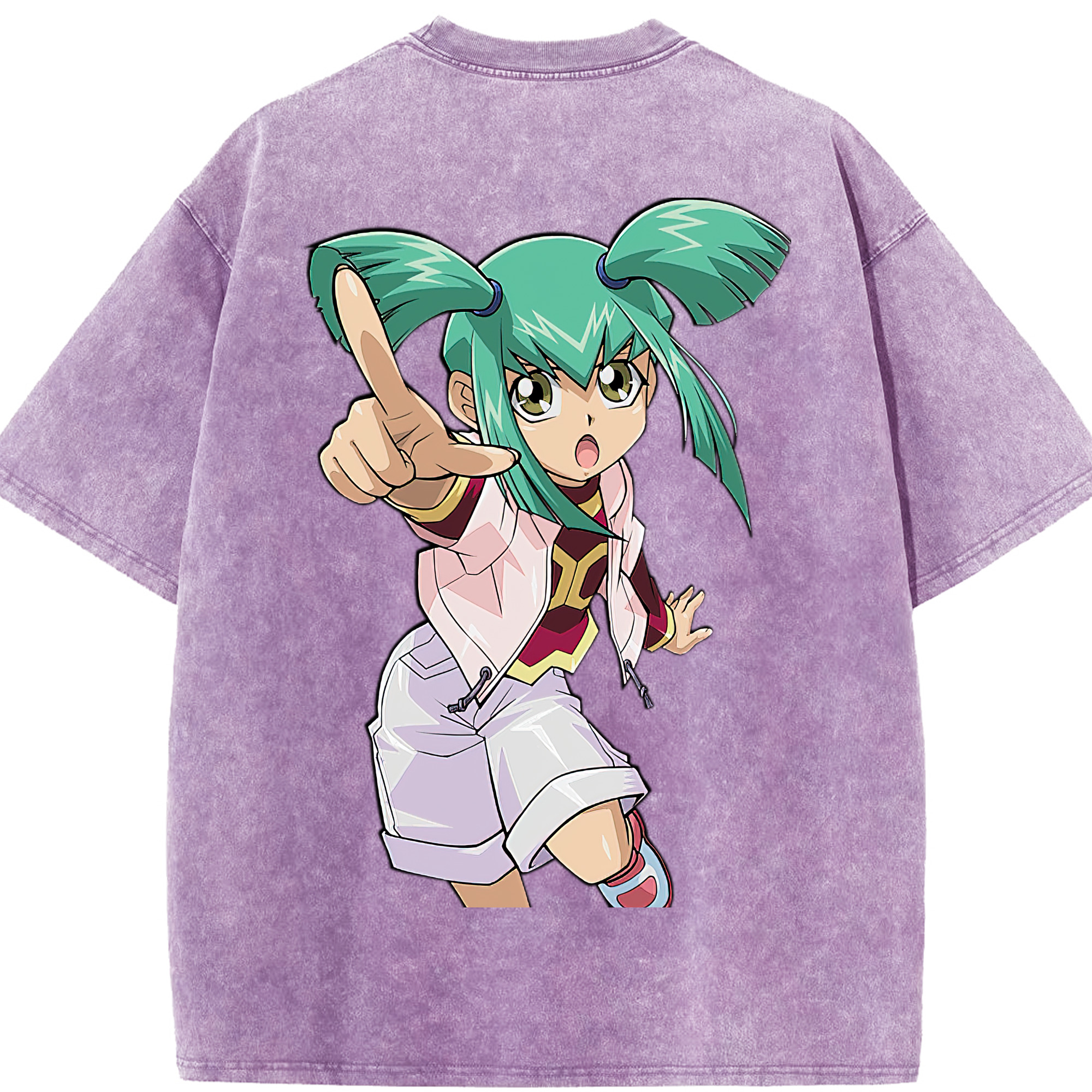 （画像用） 遊☆戯☆王 Yu-Gi-Oh! 綿100% ヴィンテージ風 半袖Tシャツ（背面プリント）