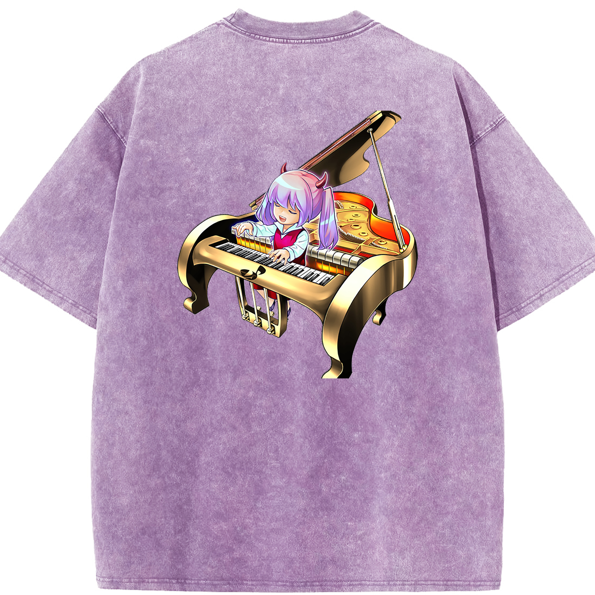 （画像用） 遊☆戯☆王 Yu-Gi-Oh! 綿100% ヴィンテージ風 半袖Tシャツ（背面プリント）