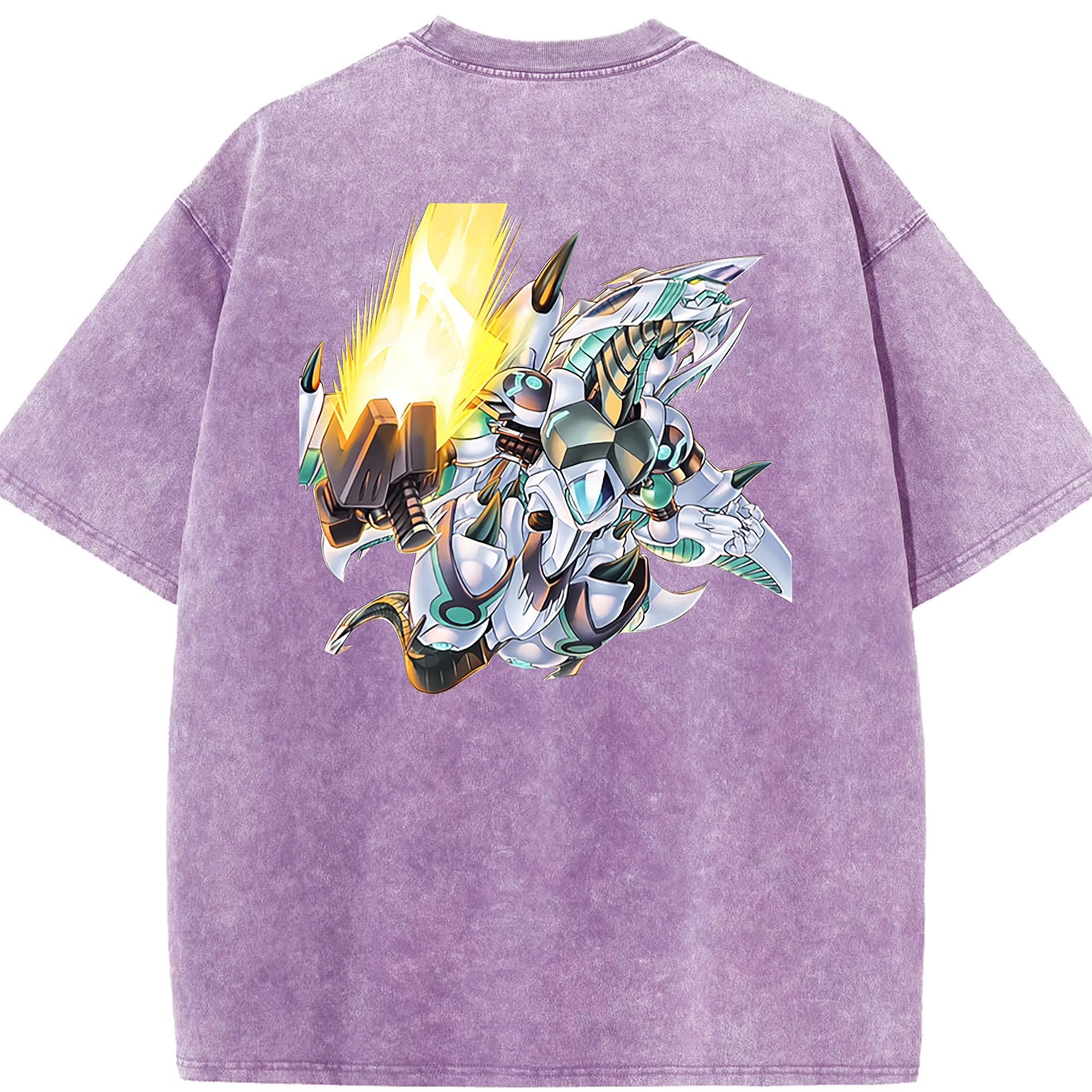 （画像用） 遊☆戯☆王 Yu-Gi-Oh! 綿100% ヴィンテージ風 半袖Tシャツ（背面プリント）