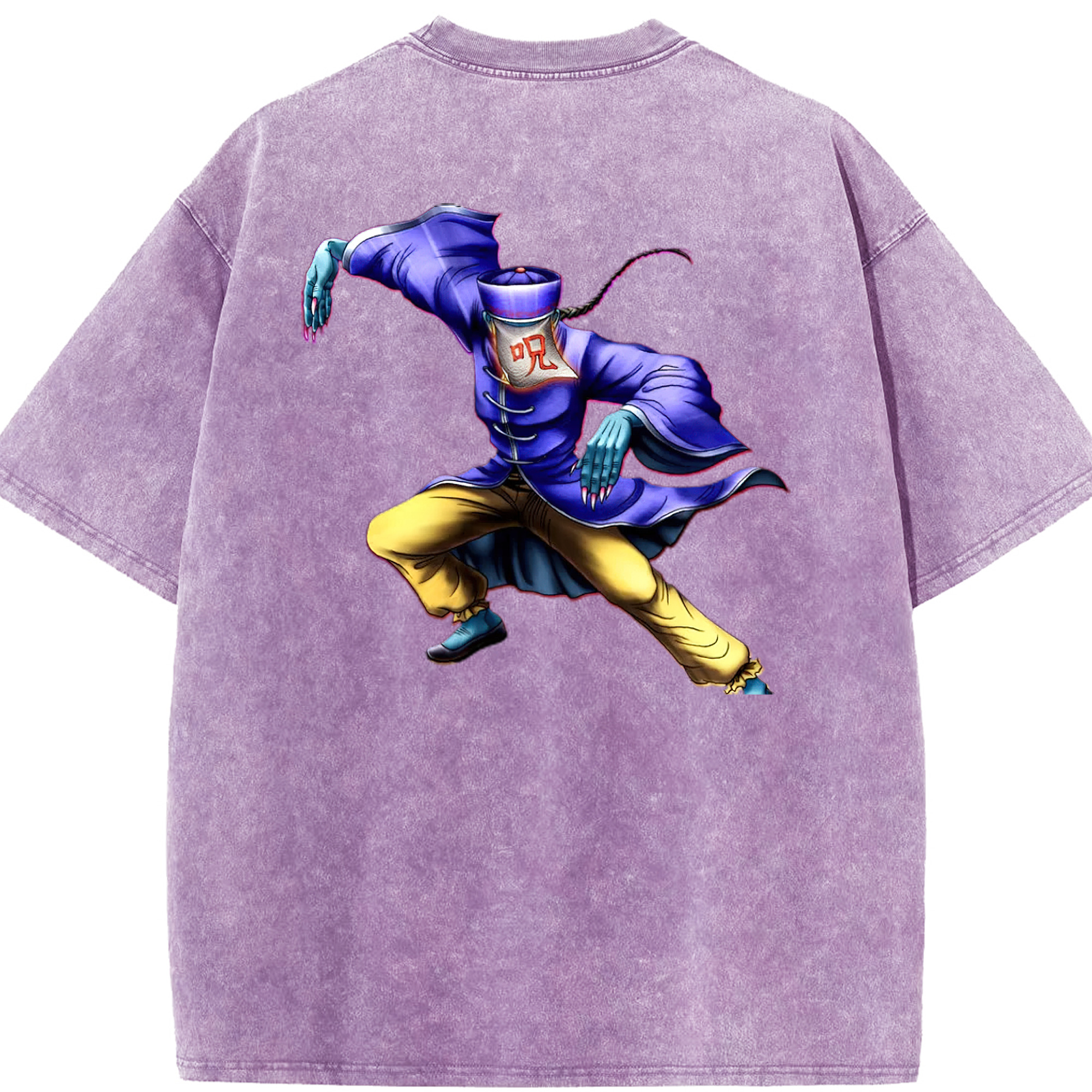 （画像用） 遊☆戯☆王 Yu-Gi-Oh! 綿100% ヴィンテージ風 半袖Tシャツ（背面プリント）