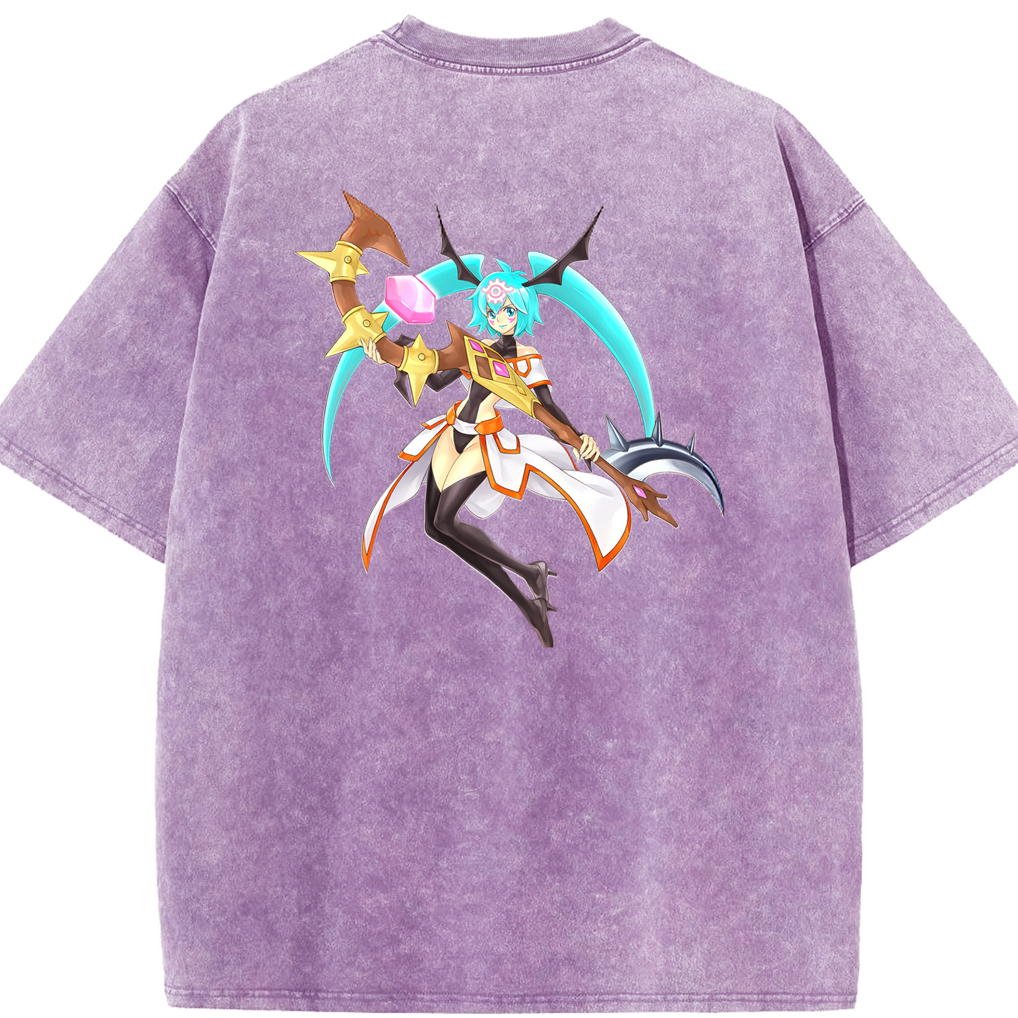（画像用） 遊☆戯☆王 Yu-Gi-Oh! 綿100% ヴィンテージ風 半袖Tシャツ（背面プリント）