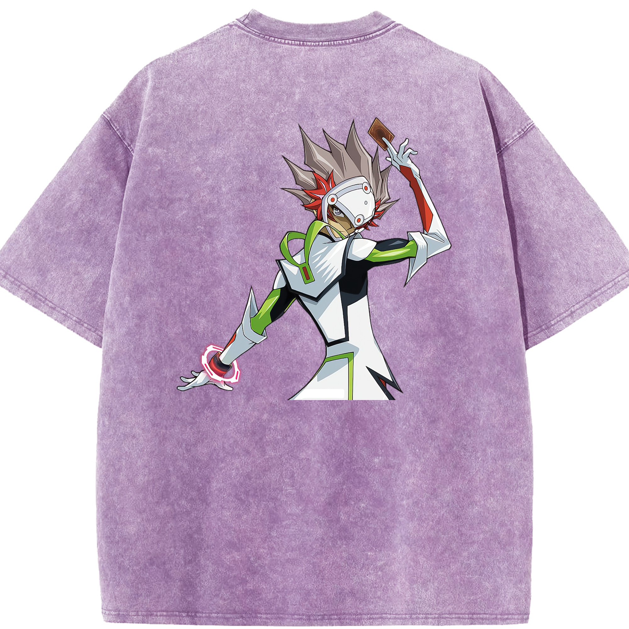 （画像用） 遊☆戯☆王 Yu-Gi-Oh! 綿100% ヴィンテージ風 半袖Tシャツ（背面プリント）