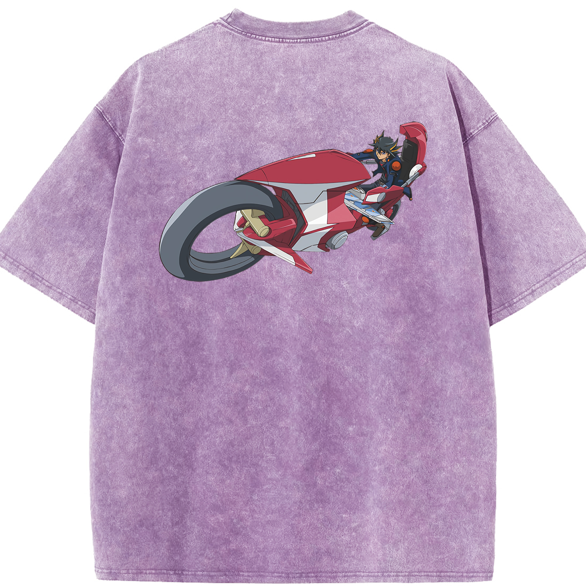 （画像用） 遊☆戯☆王 Yu-Gi-Oh! 綿100% ヴィンテージ風 半袖Tシャツ（背面プリント）