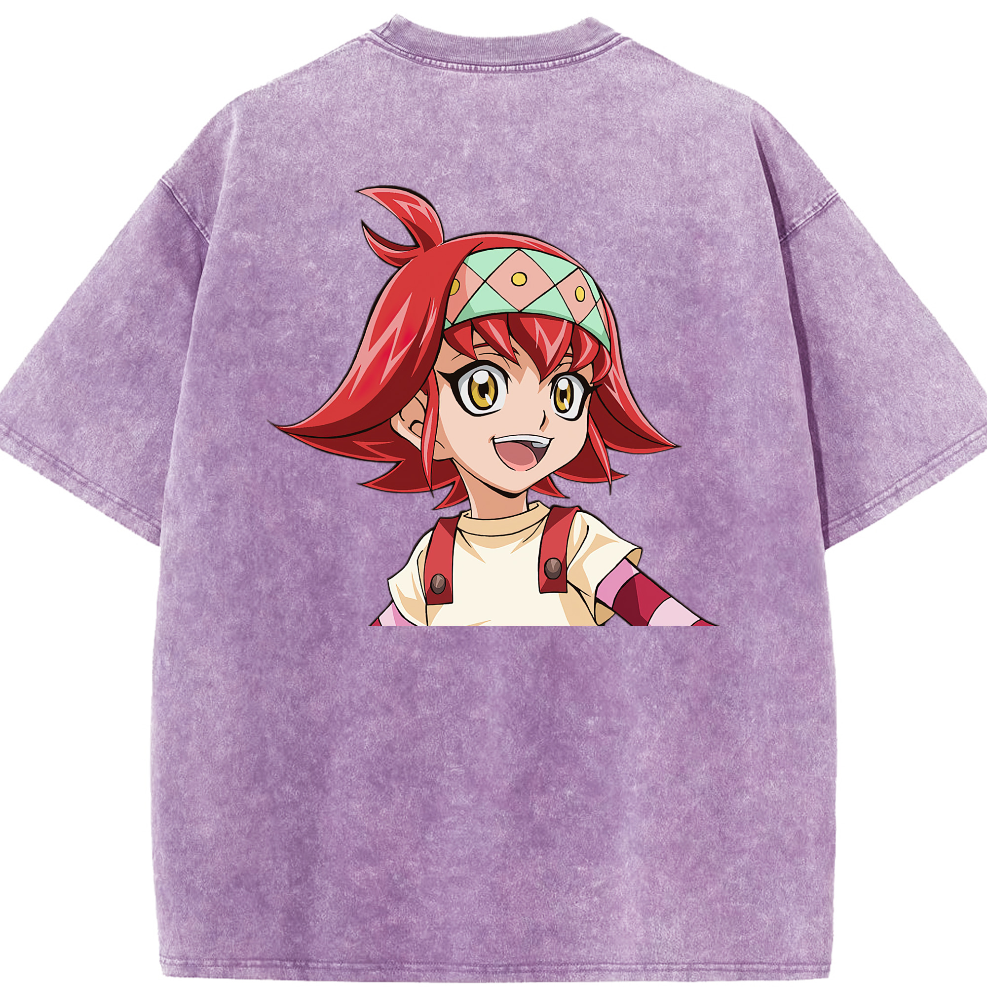 （画像用） 遊☆戯☆王 Yu-Gi-Oh! 綿100% ヴィンテージ風 半袖Tシャツ（背面プリント）
