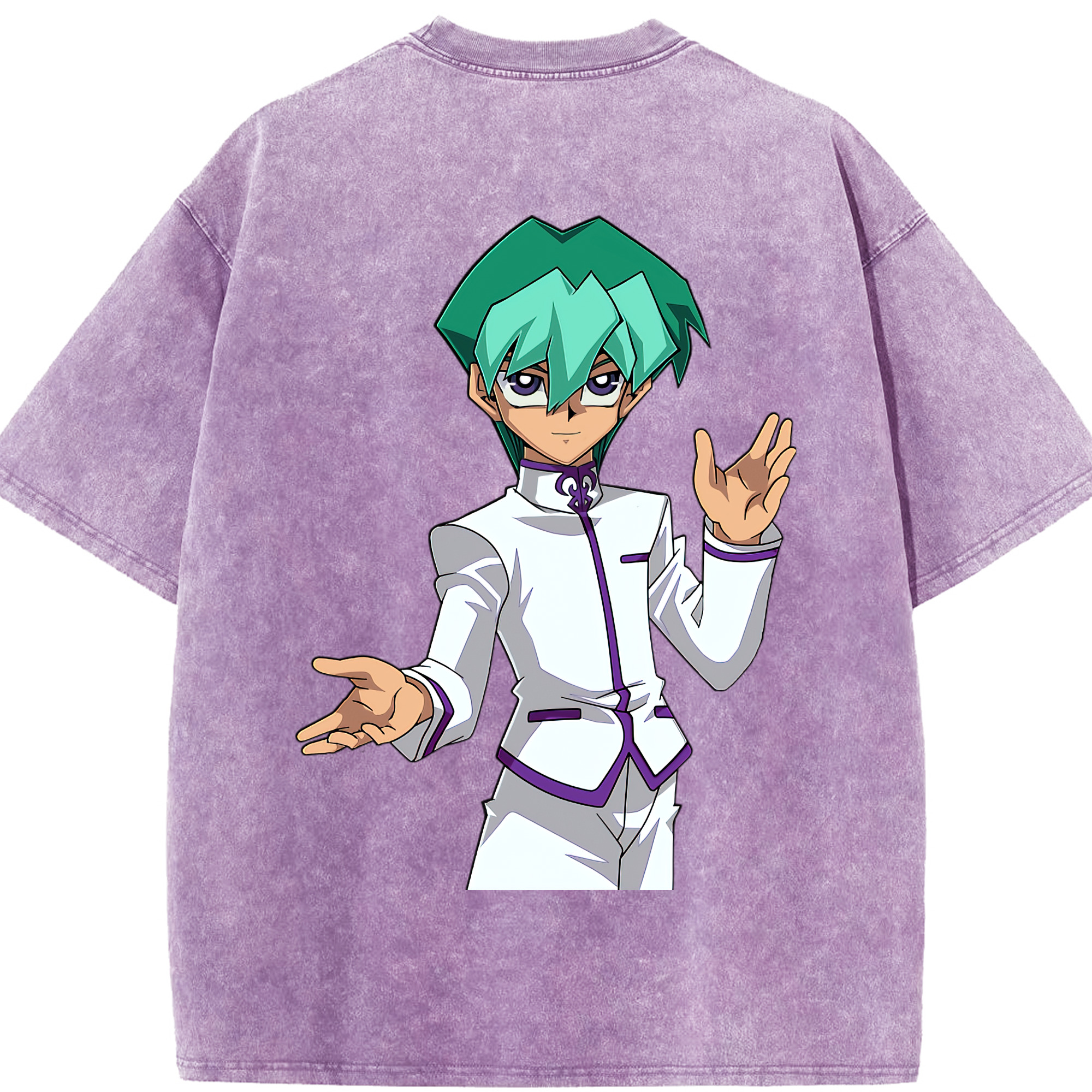 （画像用） 遊☆戯☆王 Yu-Gi-Oh! 綿100% ヴィンテージ風 半袖Tシャツ（背面プリント）
