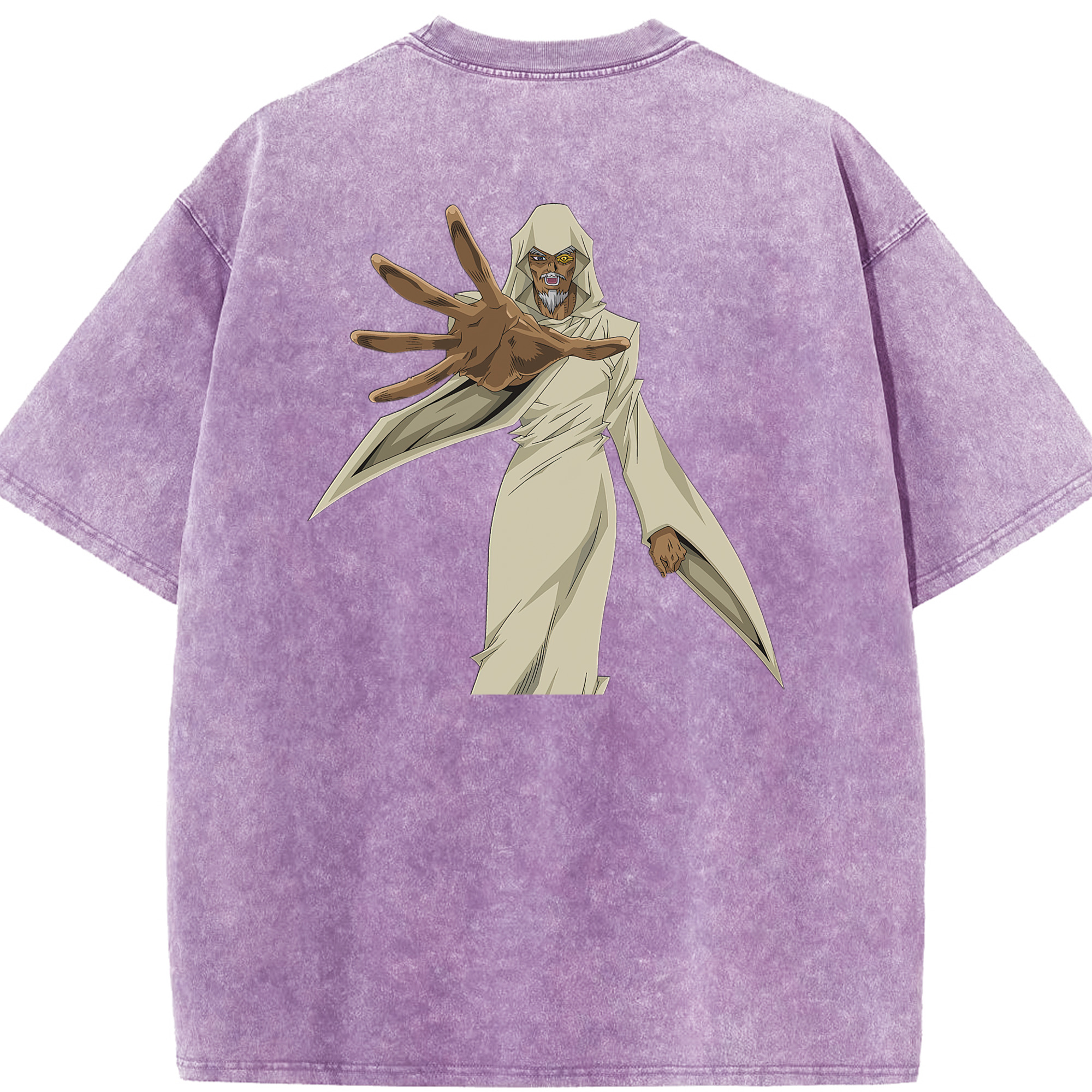 （画像用） 遊☆戯☆王 Yu-Gi-Oh! 綿100% ヴィンテージ風 半袖Tシャツ（背面プリント）