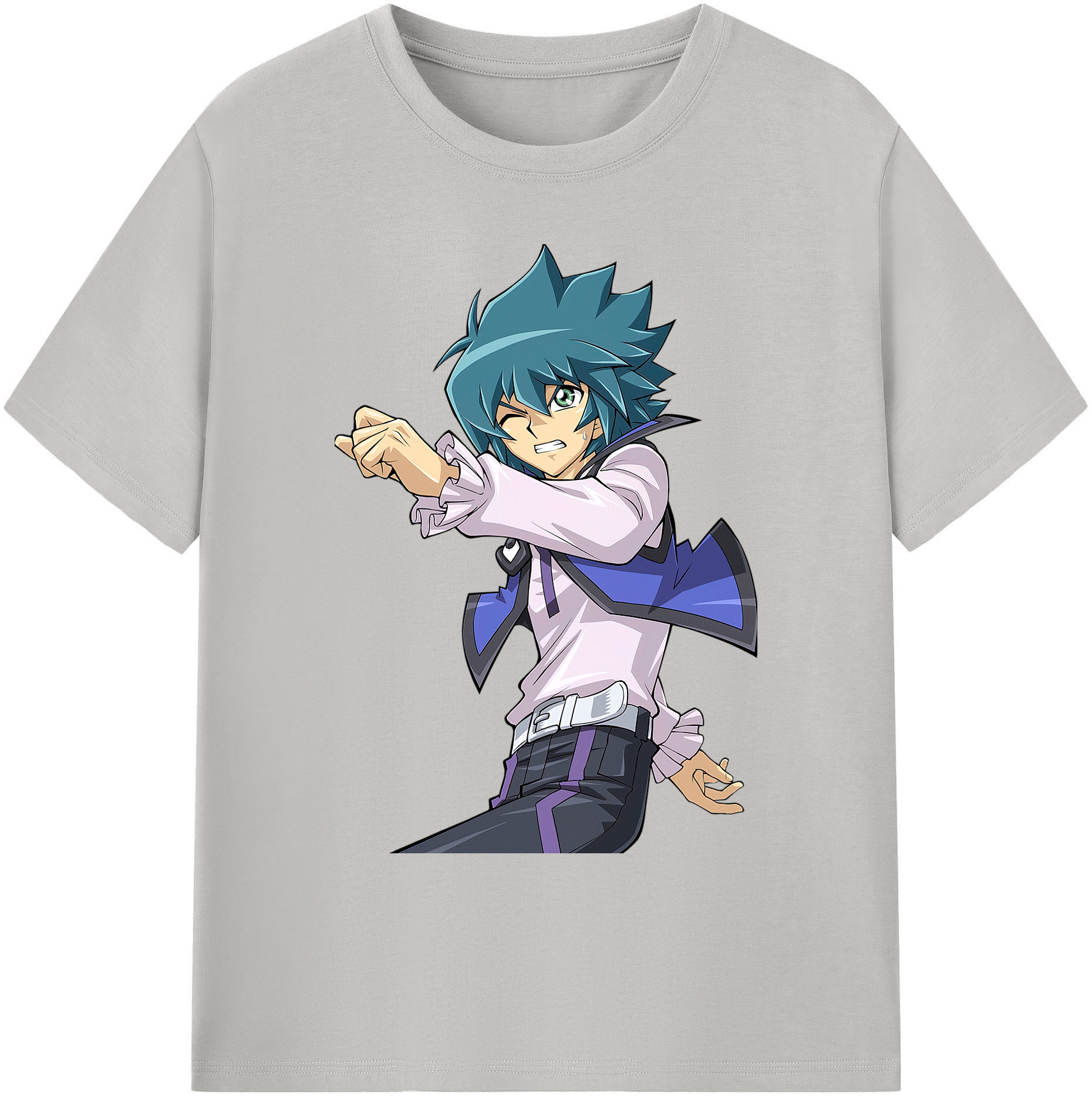 （画像用） 遊☆戯☆王 Yu-Gi-Oh! 綿100％ メンズ半袖Tシャツ｜肌触りやわらか＆通気性