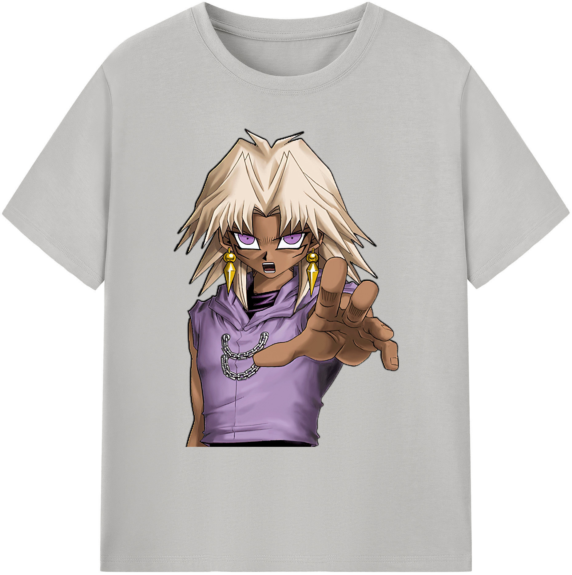 （画像用） 遊☆戯☆王 Yu-Gi-Oh! 綿100％ メンズ半袖Tシャツ｜肌触りやわらか＆通気性