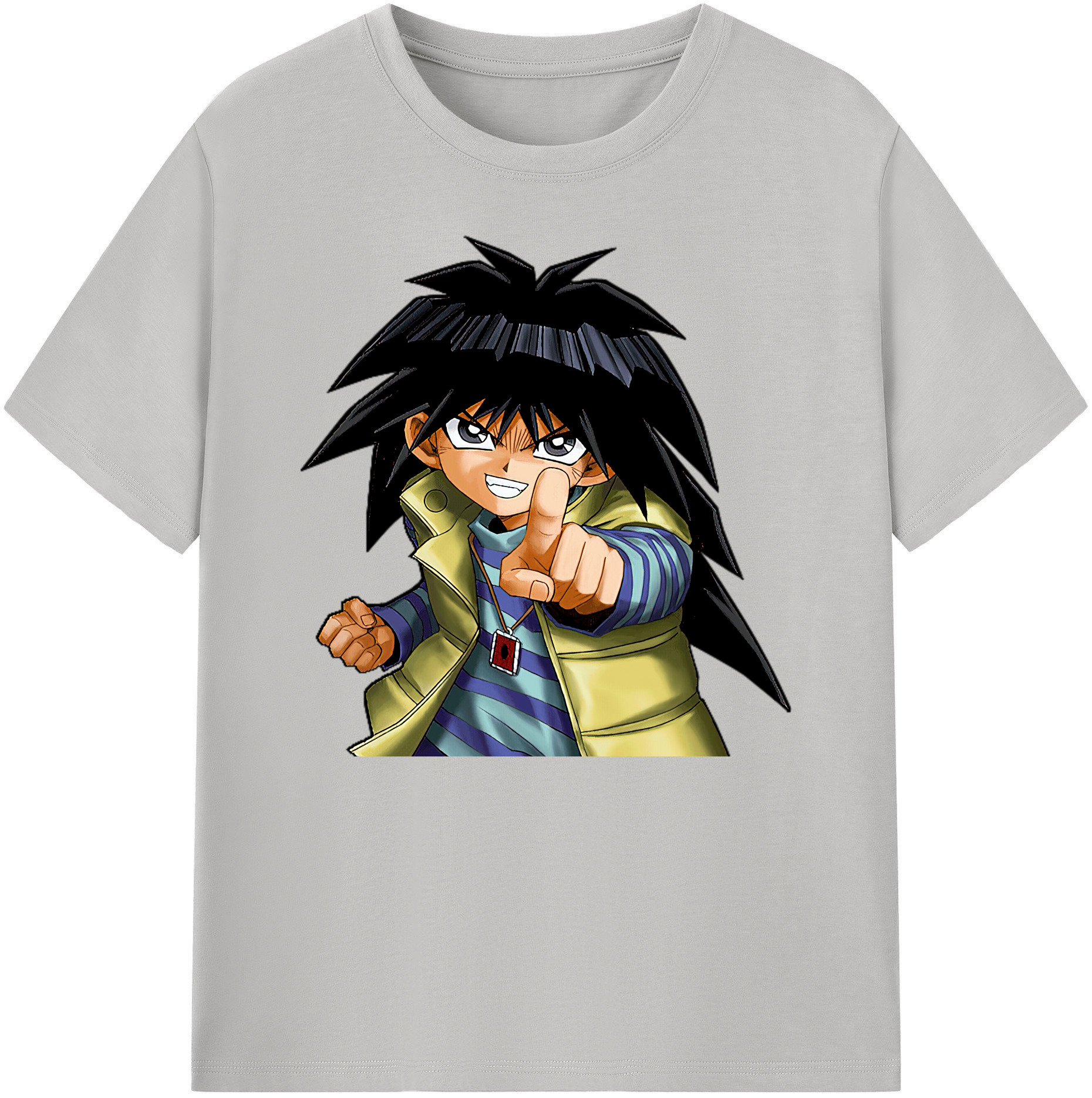 （画像用） 遊☆戯☆王 Yu-Gi-Oh! 綿100％ メンズ半袖Tシャツ｜肌触りやわらか＆通気性