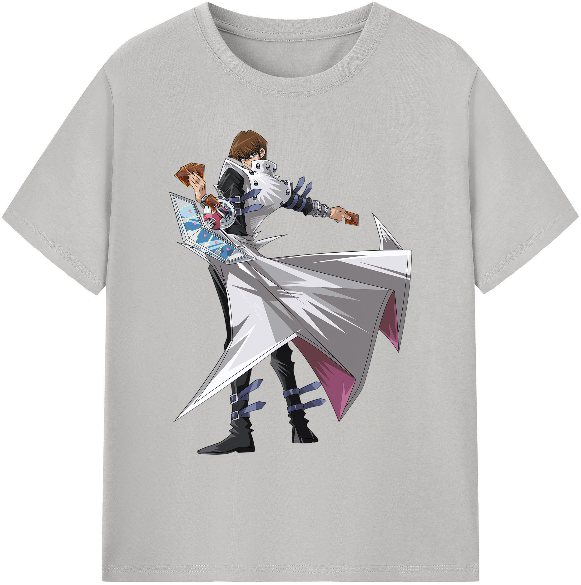 （画像用） 遊☆戯☆王 Yu-Gi-Oh! 綿100％ メンズ半袖Tシャツ｜肌触りやわらか＆通気性
