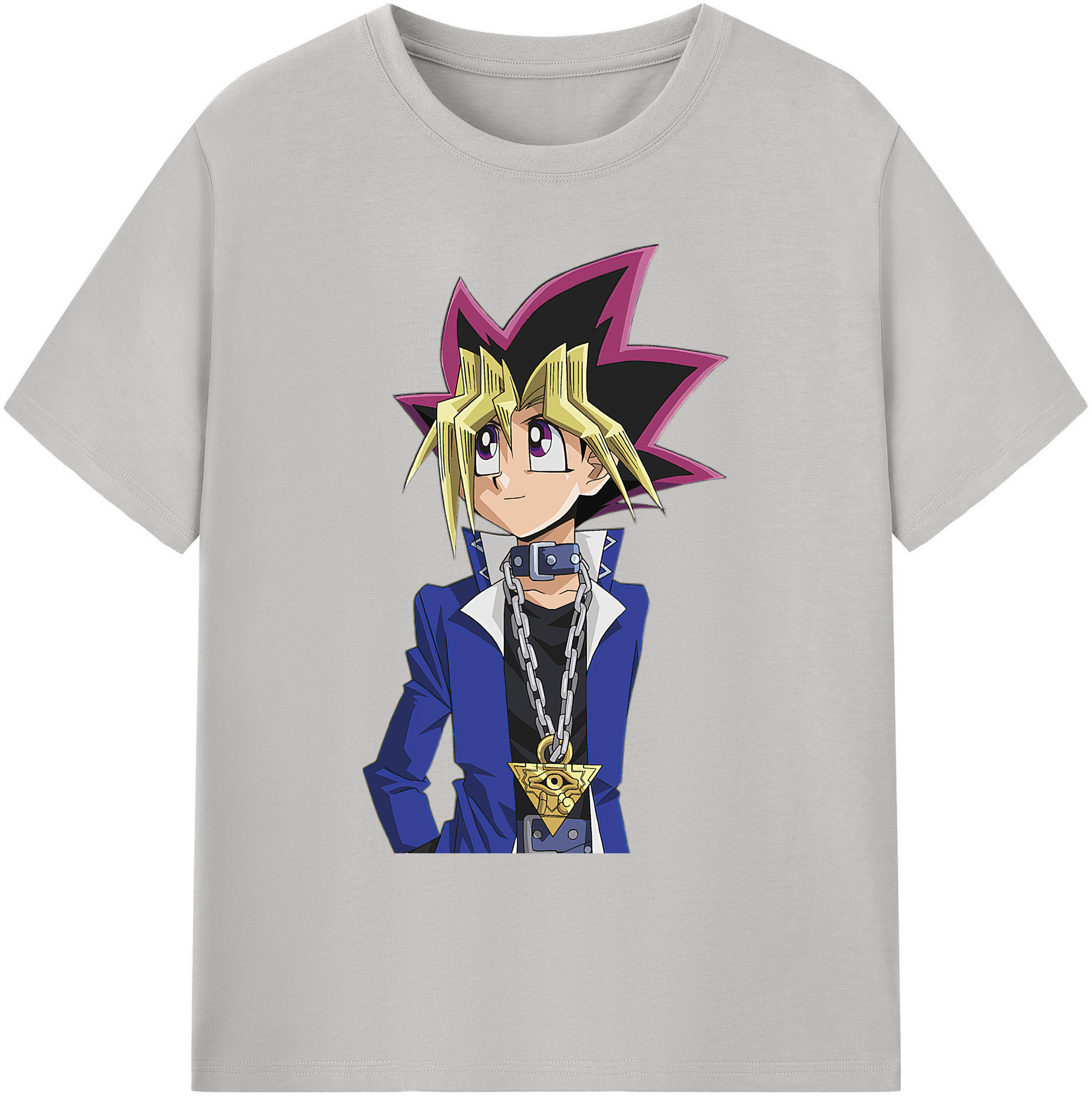 （画像用） 遊☆戯☆王 Yu-Gi-Oh! 綿100％ メンズ半袖Tシャツ｜肌触りやわらか＆通気性