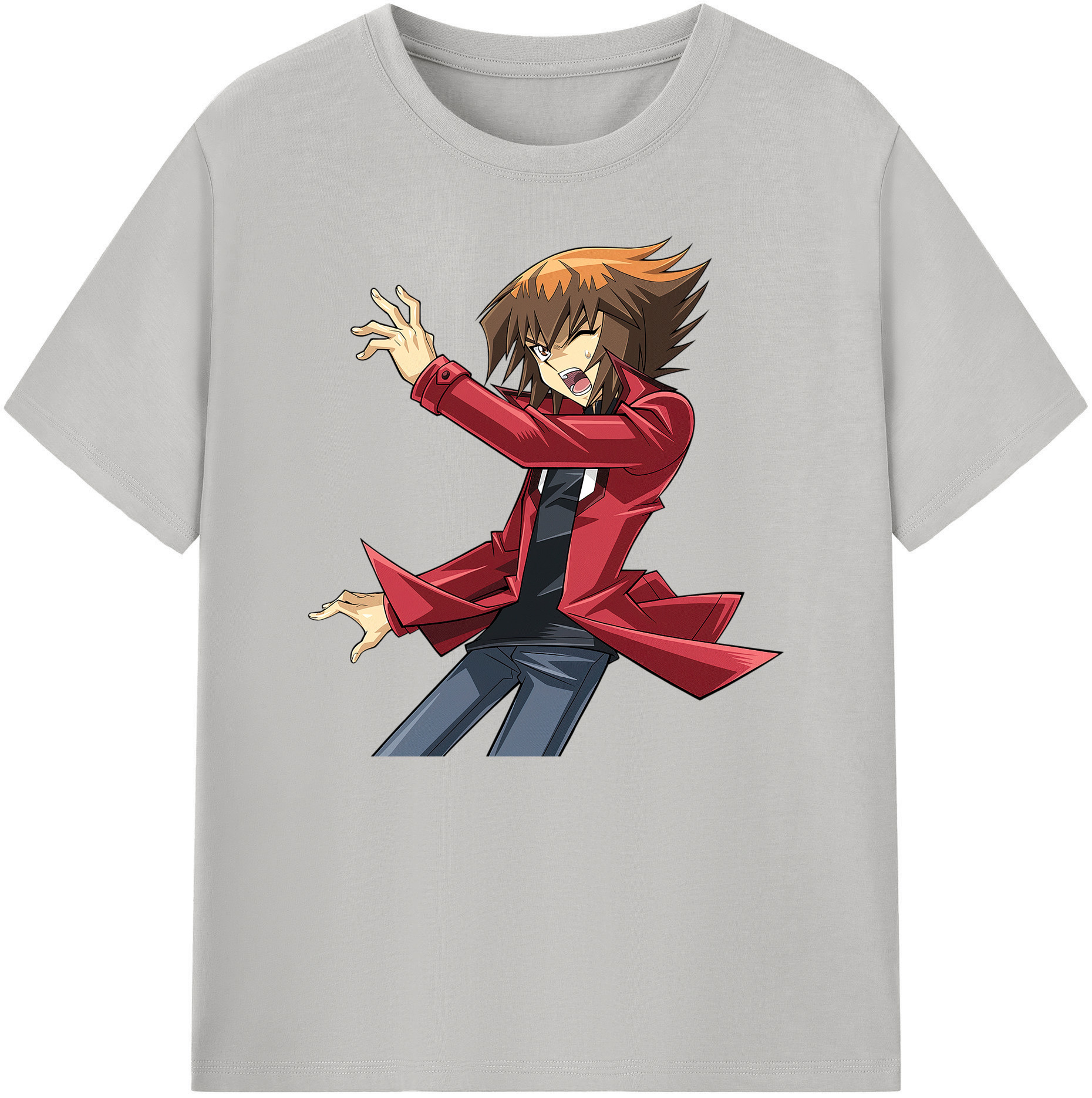 （画像用） 遊☆戯☆王 Yu-Gi-Oh! 綿100％ メンズ半袖Tシャツ｜肌触りやわらか＆通気性