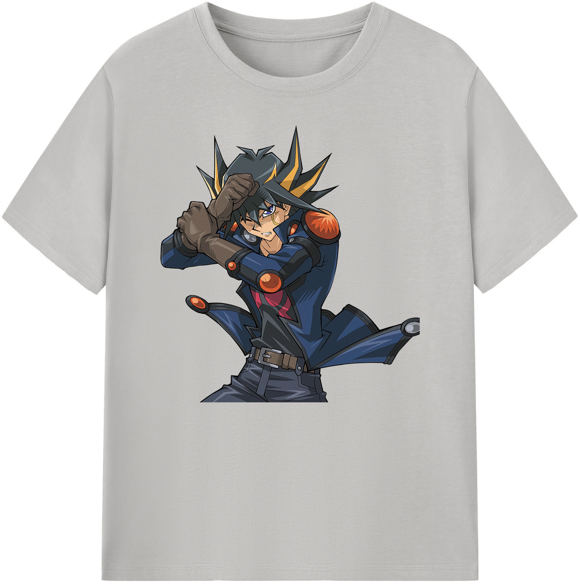 （画像用） 遊☆戯☆王 Yu-Gi-Oh! 綿100％ メンズ半袖Tシャツ｜肌触りやわらか＆通気性