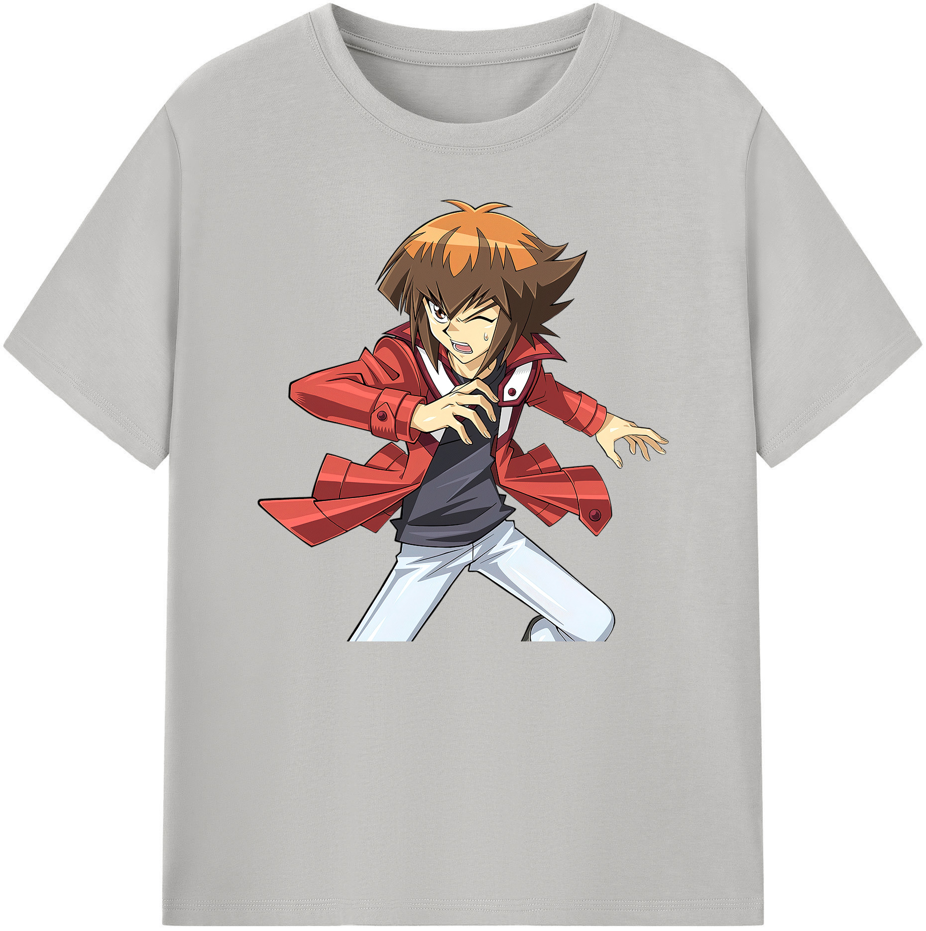 （画像用） 遊☆戯☆王 Yu-Gi-Oh! 綿100％ メンズ半袖Tシャツ｜肌触りやわらか＆通気性