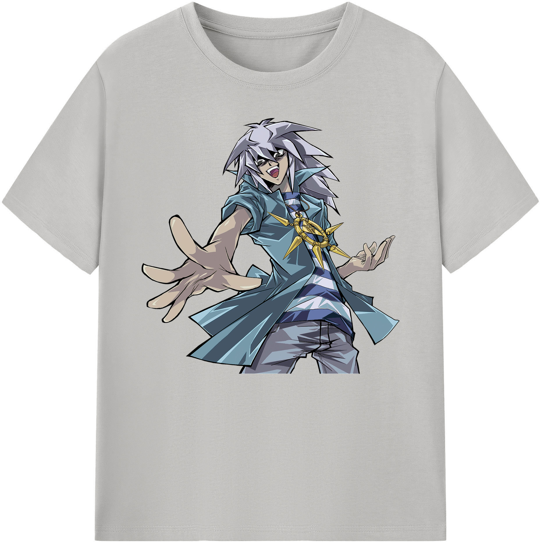 （画像用） 遊☆戯☆王 Yu-Gi-Oh! 綿100％ メンズ半袖Tシャツ｜肌触りやわらか＆通気性