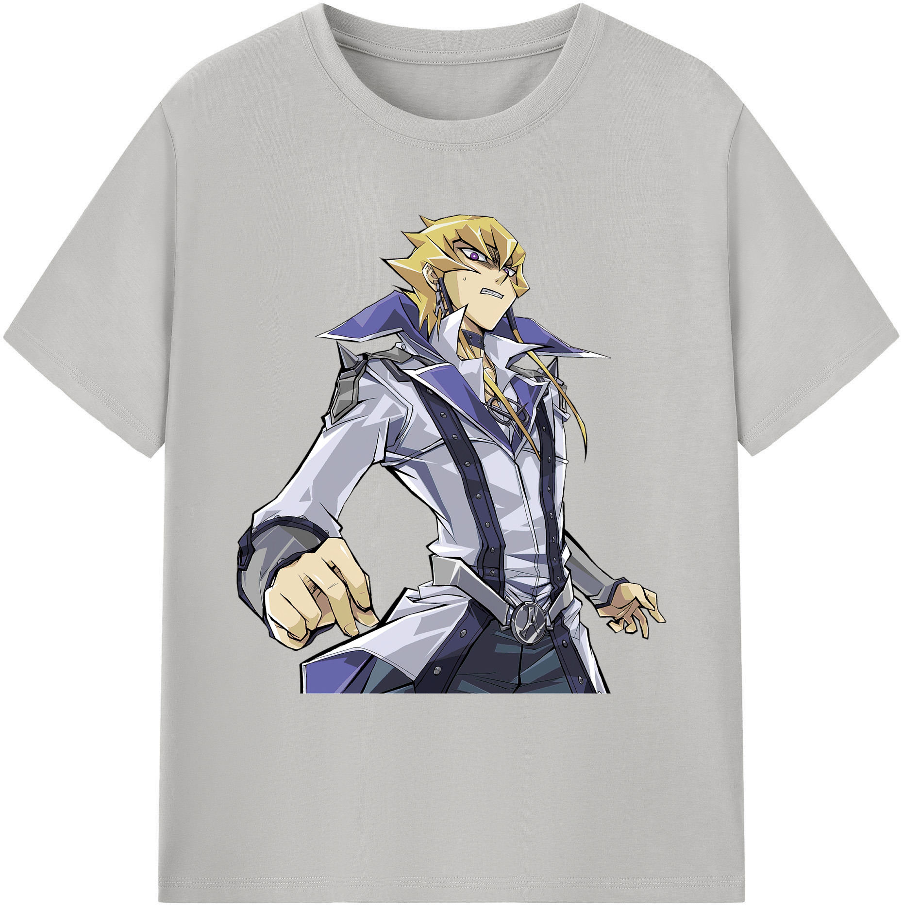 （画像用） 遊☆戯☆王 Yu-Gi-Oh! 綿100％ メンズ半袖Tシャツ｜肌触りやわらか＆通気性