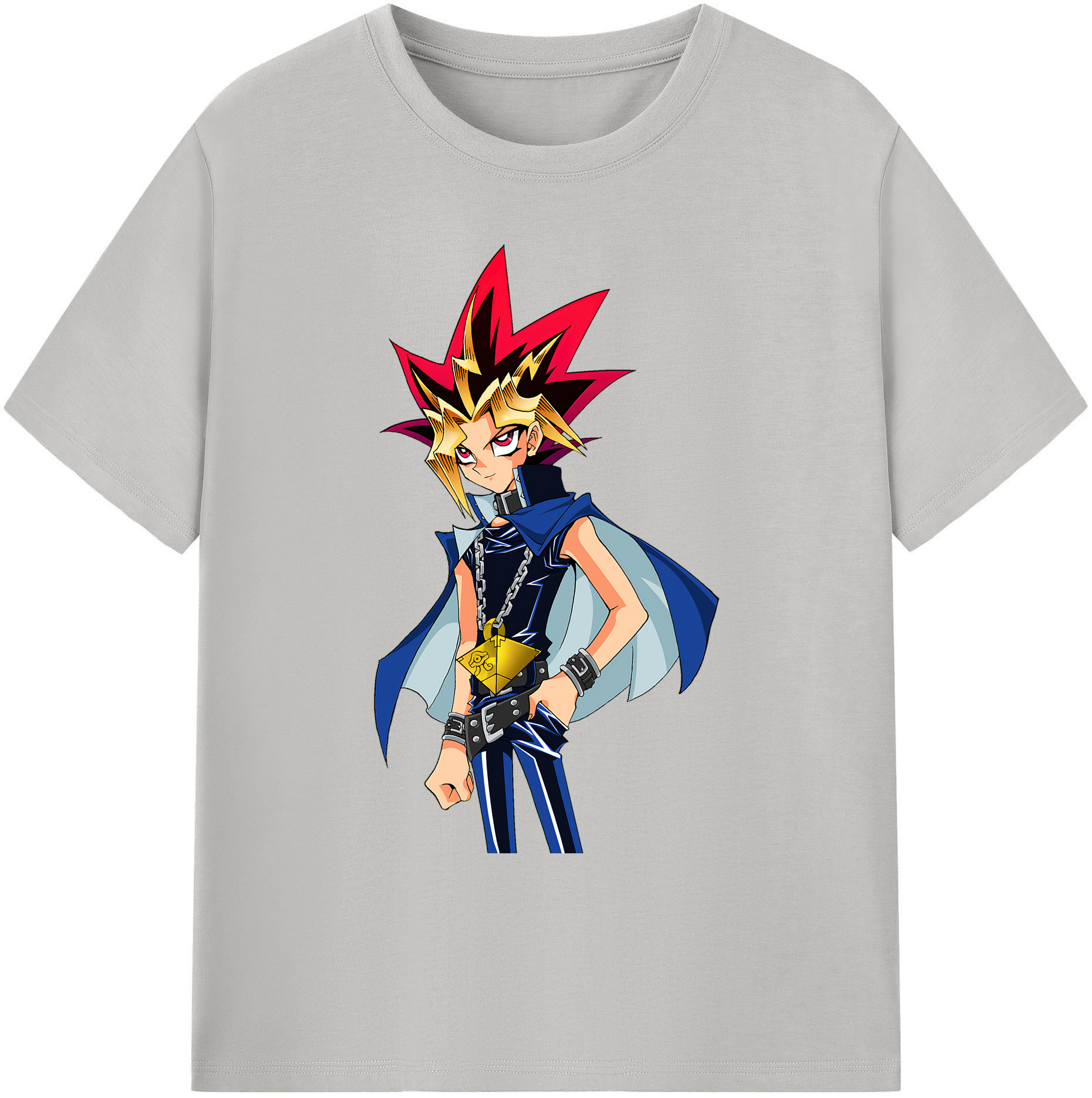 （画像用） 遊☆戯☆王 Yu-Gi-Oh! 綿100％ メンズ半袖Tシャツ｜肌触りやわらか＆通気性