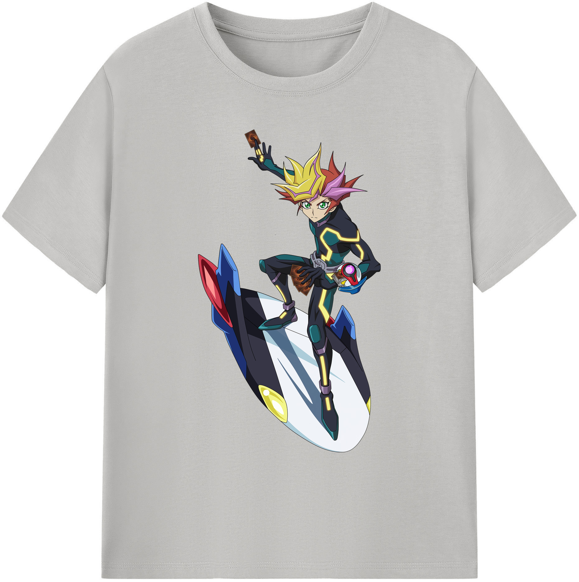 （画像用） 遊☆戯☆王 Yu-Gi-Oh! 綿100％ メンズ半袖Tシャツ｜肌触りやわらか＆通気性