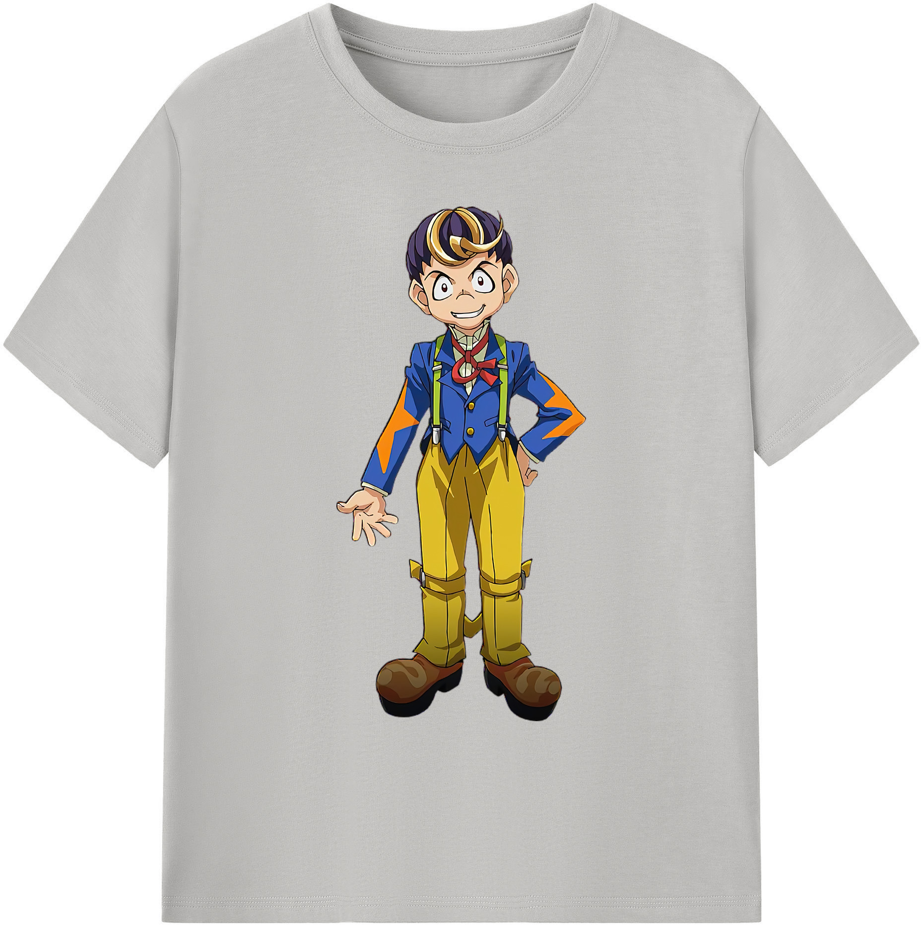 （画像用） 遊☆戯☆王 Yu-Gi-Oh! 綿100％ メンズ半袖Tシャツ｜肌触りやわらか＆通気性