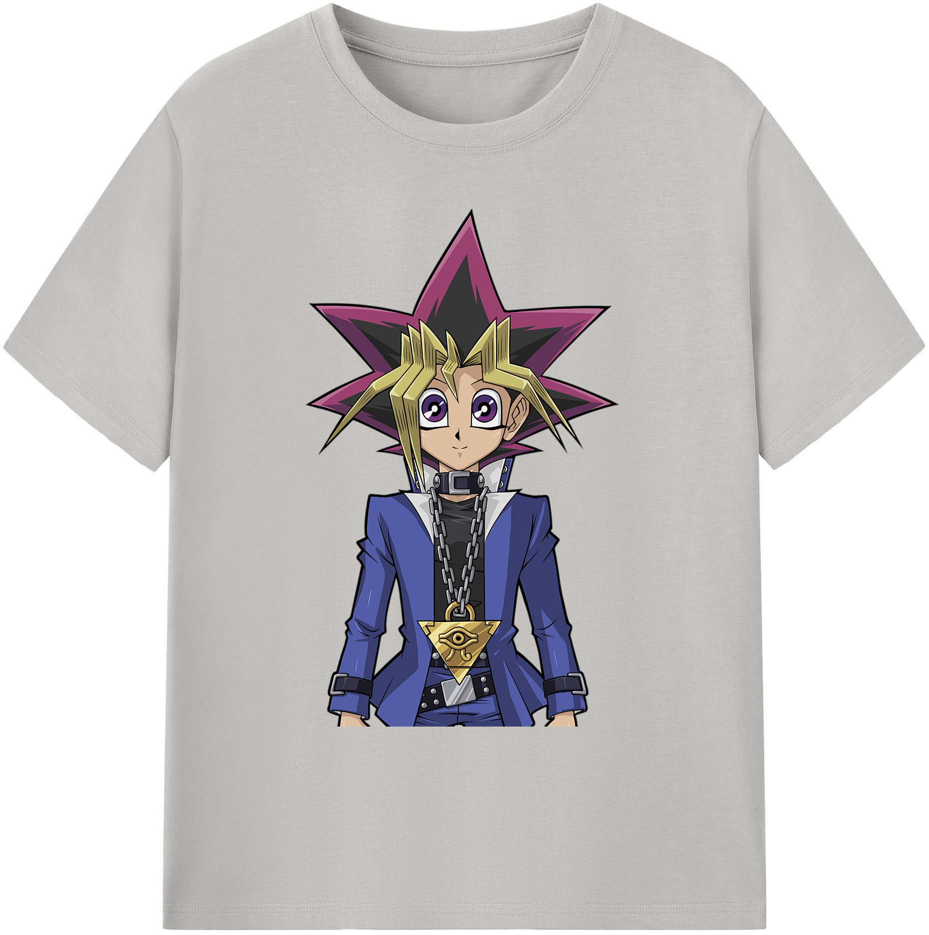 （画像用） 遊☆戯☆王 Yu-Gi-Oh! 綿100％ メンズ半袖Tシャツ｜肌触りやわらか＆通気性