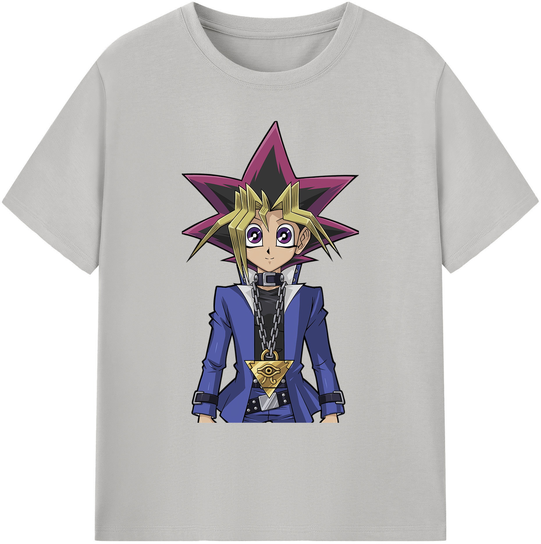 （画像用） 遊☆戯☆王 Yu-Gi-Oh! 綿100％ メンズ半袖Tシャツ｜肌触りやわらか＆通気性