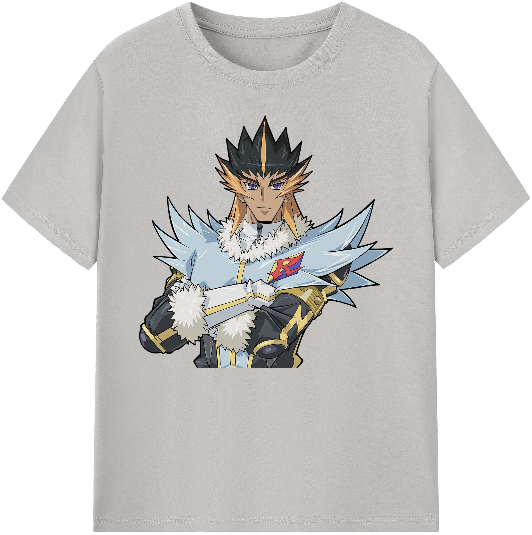 （画像用） 遊☆戯☆王 Yu-Gi-Oh! 綿100％ メンズ半袖Tシャツ｜肌触りやわらか＆通気性