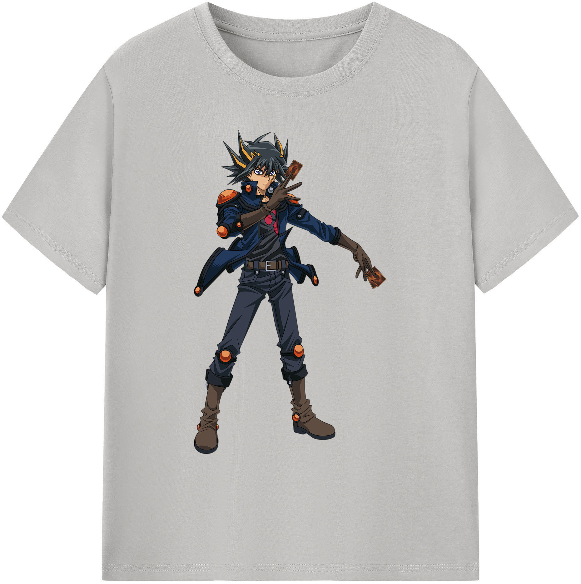 （画像用） 遊☆戯☆王 Yu-Gi-Oh! 綿100％ メンズ半袖Tシャツ｜肌触りやわらか＆通気性