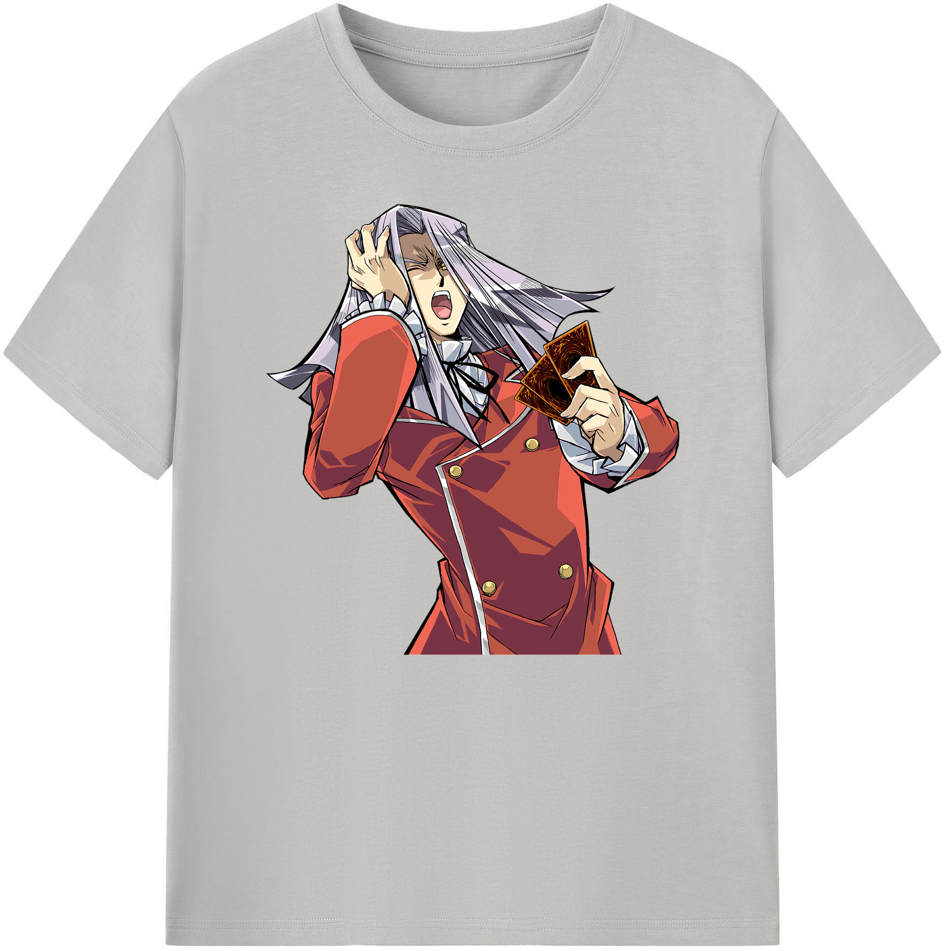 （画像用） 遊☆戯☆王 Yu-Gi-Oh! 綿100％ メンズ半袖Tシャツ｜肌触りやわらか＆通気性