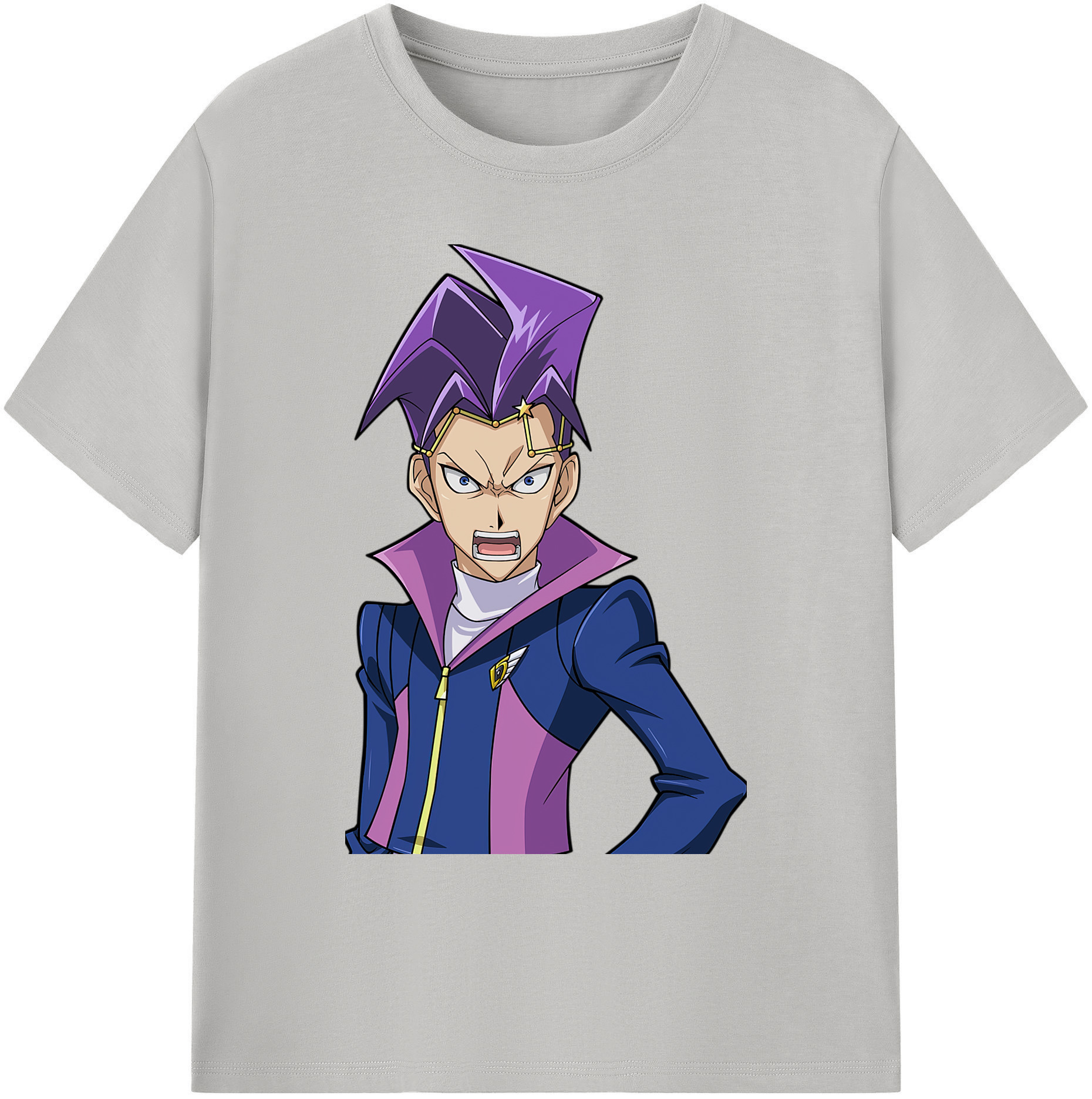 （画像用） 遊☆戯☆王 Yu-Gi-Oh! 綿100％ メンズ半袖Tシャツ｜肌触りやわらか＆通気性