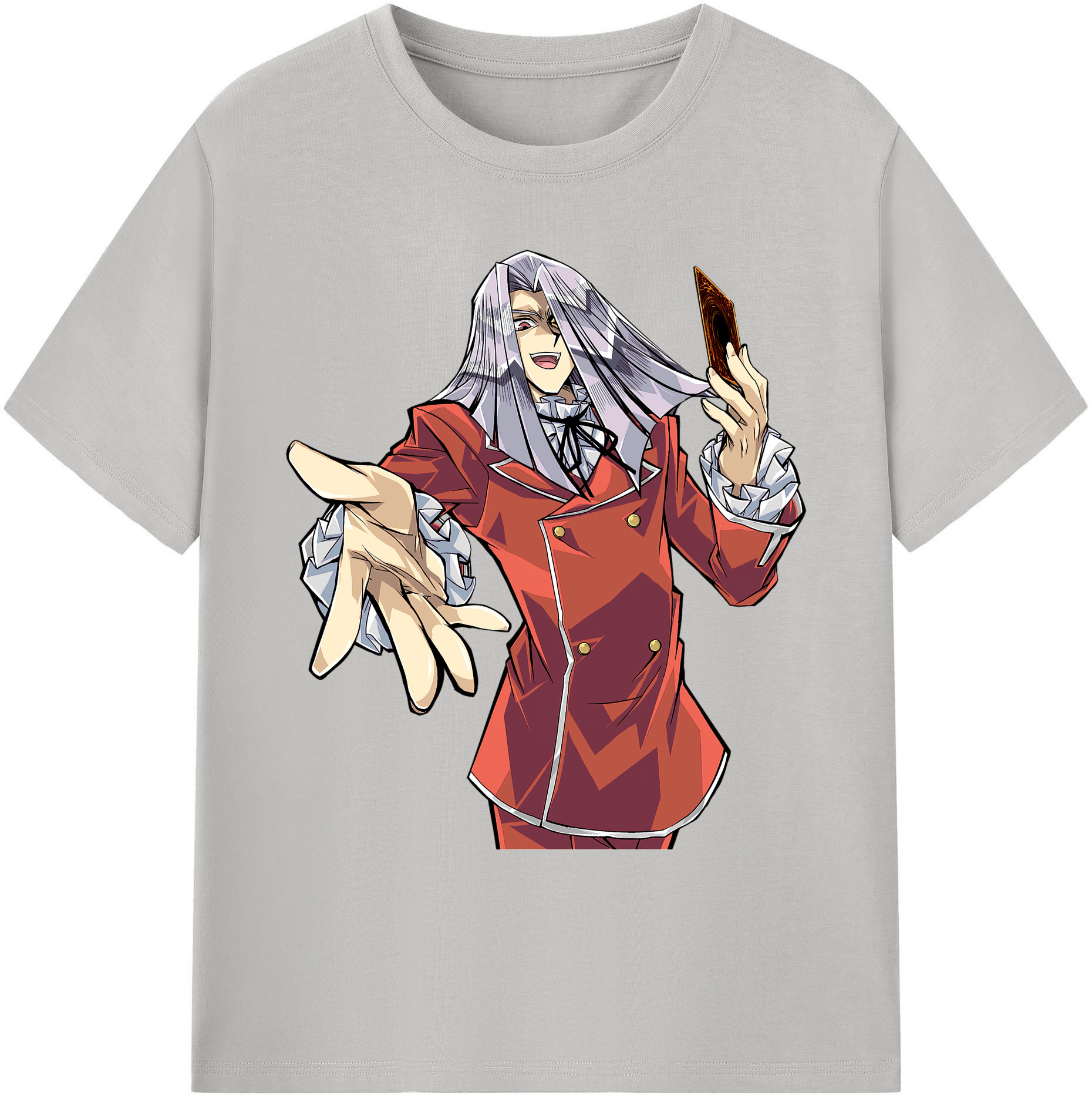 （画像用） 遊☆戯☆王 Yu-Gi-Oh! 綿100％ メンズ半袖Tシャツ｜肌触りやわらか＆通気性