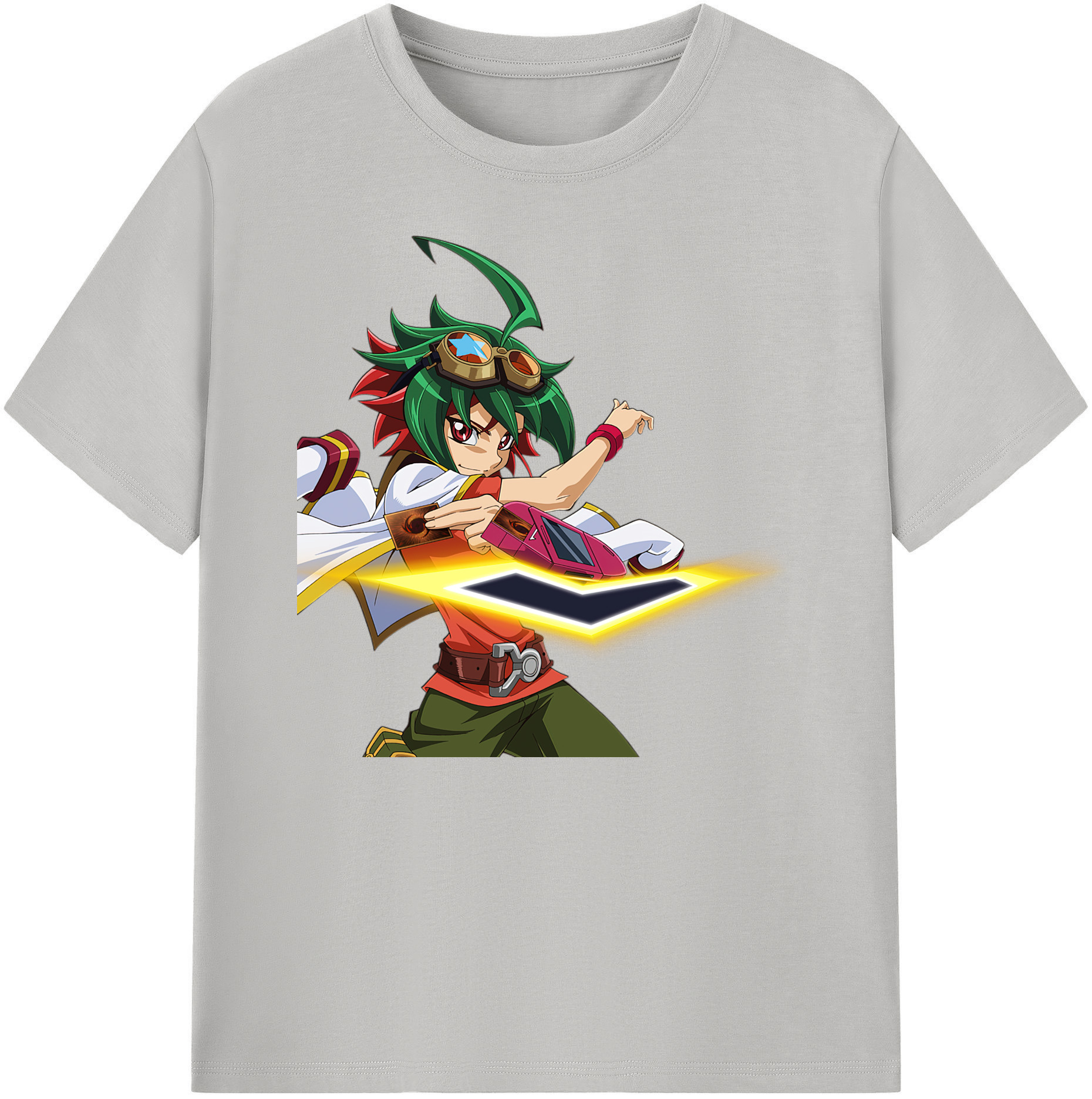 （画像用） 遊☆戯☆王 Yu-Gi-Oh! 綿100％ メンズ半袖Tシャツ｜肌触りやわらか＆通気性