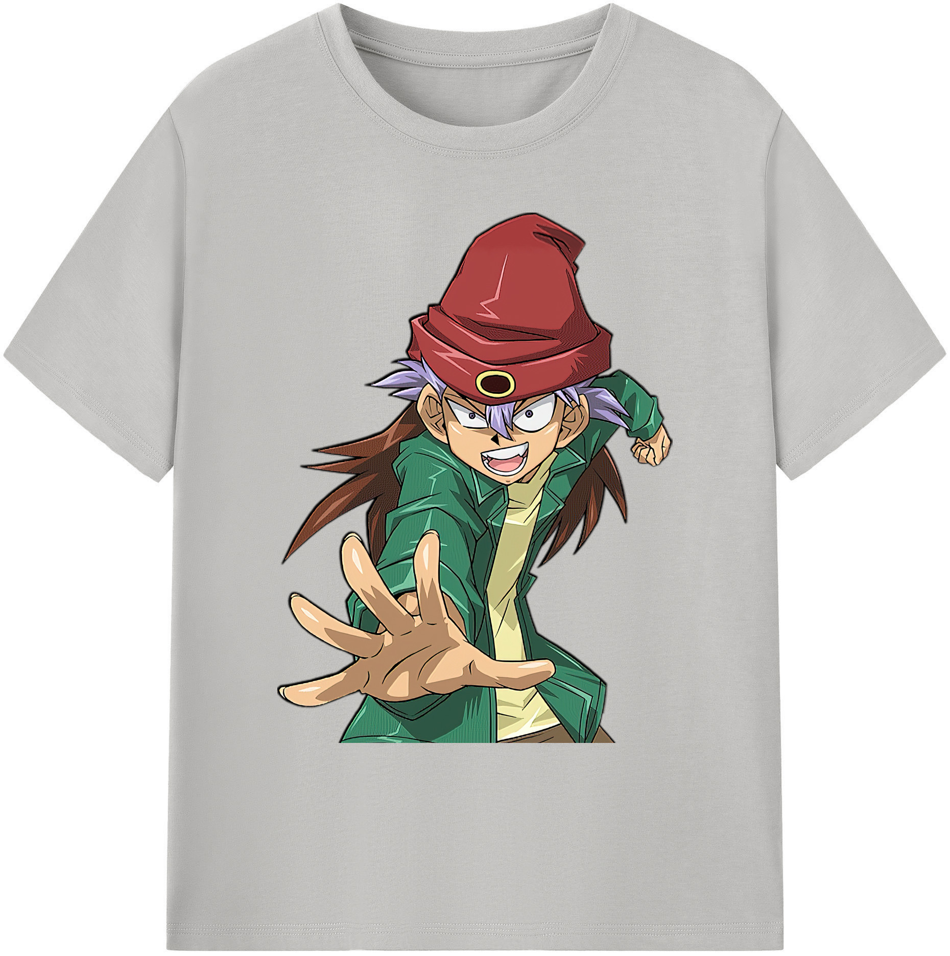 （画像用） 遊☆戯☆王 Yu-Gi-Oh! 綿100％ メンズ半袖Tシャツ｜肌触りやわらか＆通気性