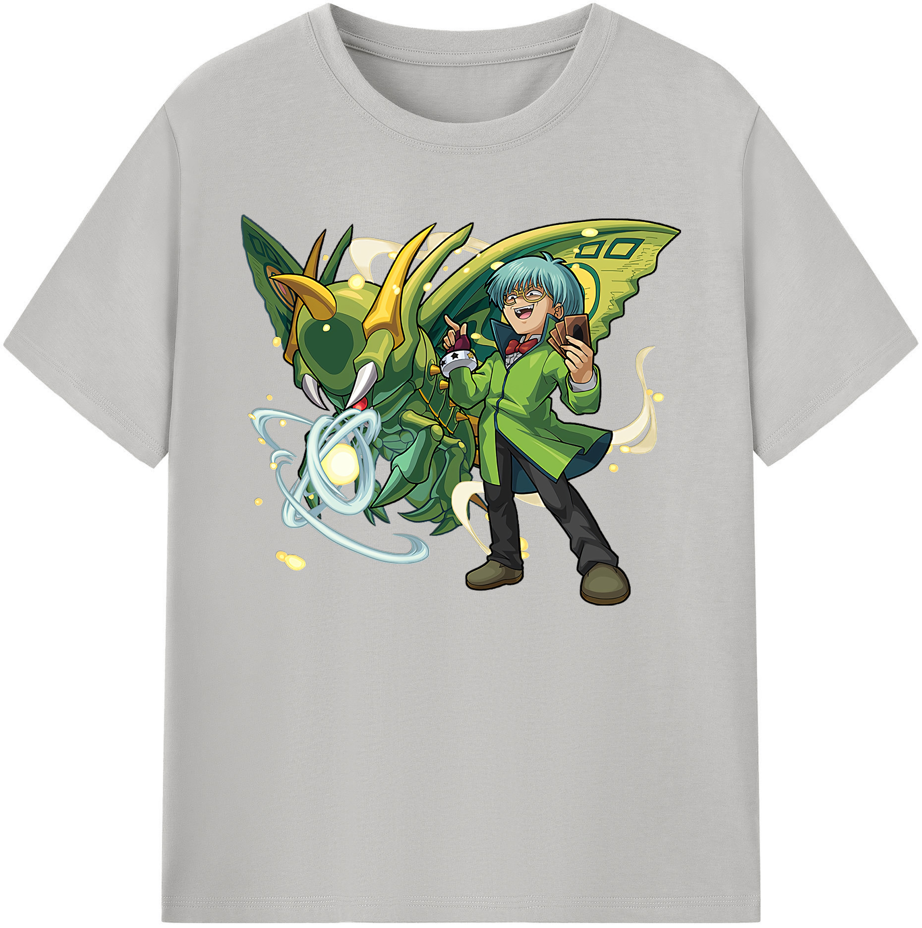 （画像用） 遊☆戯☆王 Yu-Gi-Oh! 綿100％ メンズ半袖Tシャツ｜肌触りやわらか＆通気性