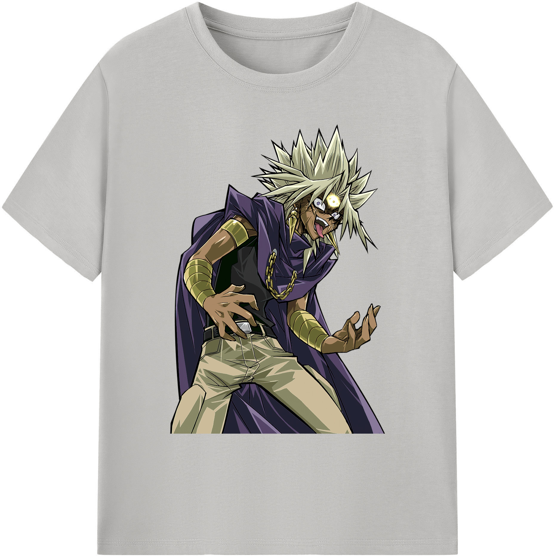 （画像用） 遊☆戯☆王 Yu-Gi-Oh! 綿100％ メンズ半袖Tシャツ｜肌触りやわらか＆通気性
