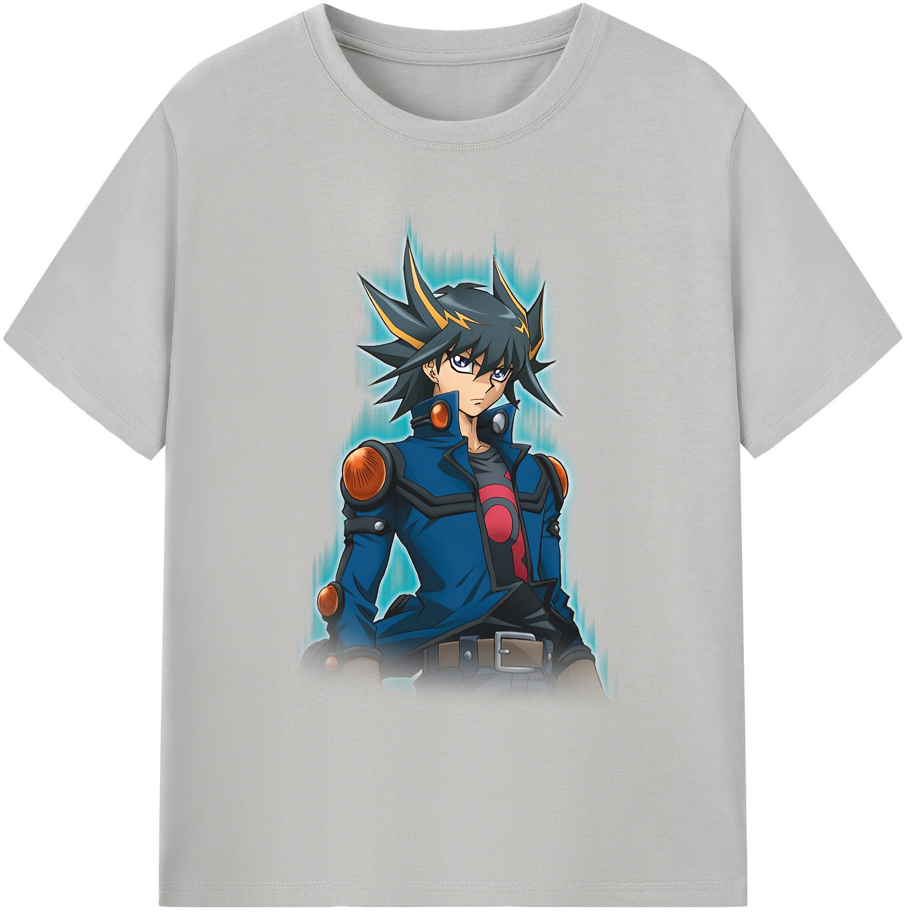 （画像用） 遊☆戯☆王 Yu-Gi-Oh! 綿100％ メンズ半袖Tシャツ｜肌触りやわらか＆通気性
