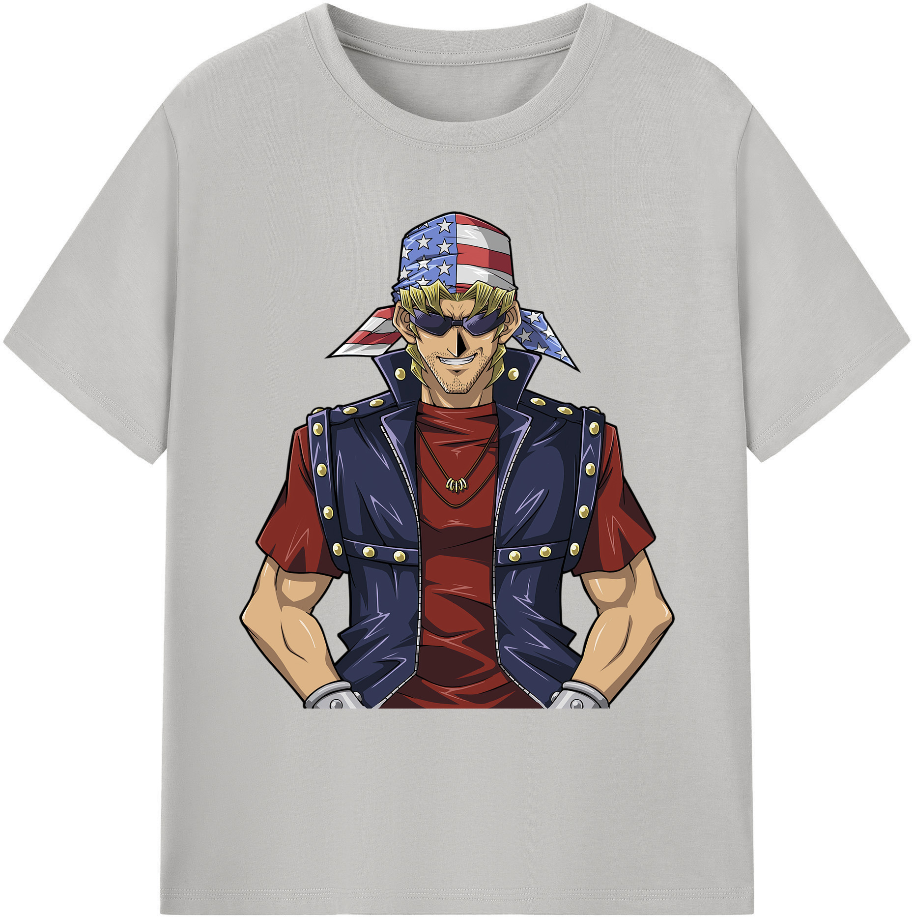 （画像用） 遊☆戯☆王 Yu-Gi-Oh! 綿100％ メンズ半袖Tシャツ｜肌触りやわらか＆通気性