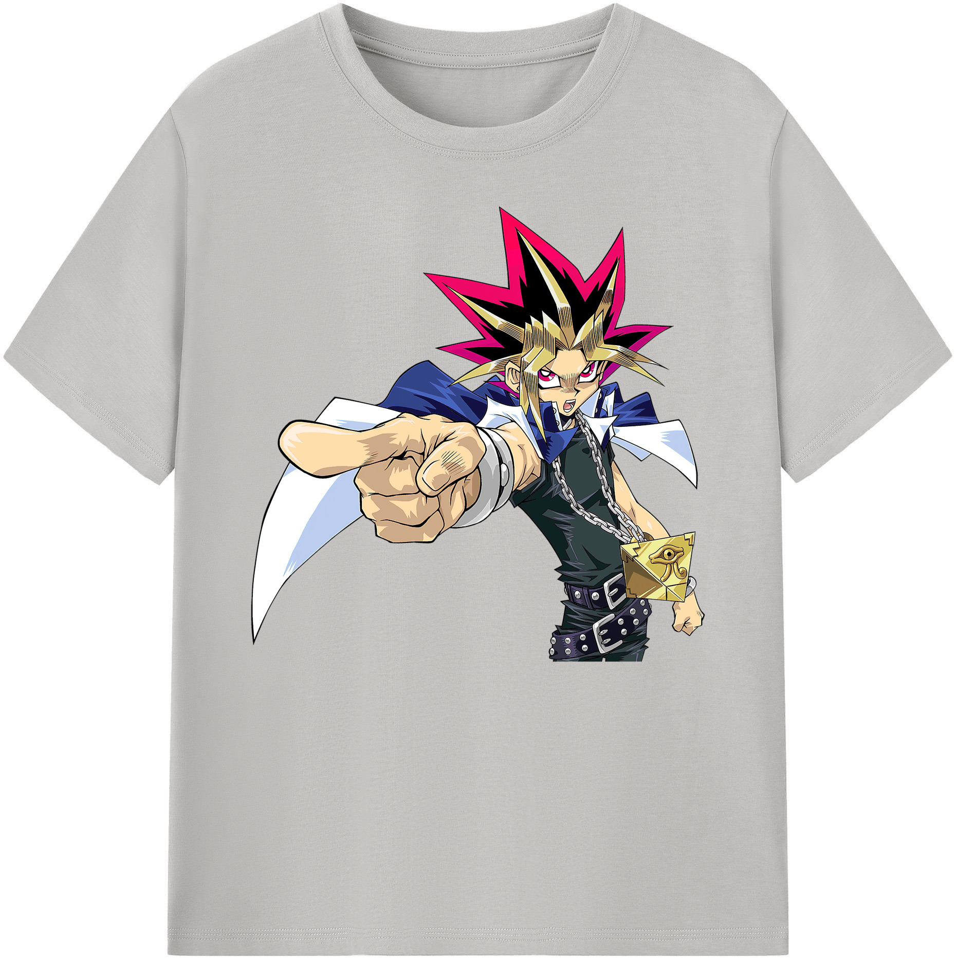 （画像用） 遊☆戯☆王 Yu-Gi-Oh! 綿100％ メンズ半袖Tシャツ｜肌触りやわらか＆通気性